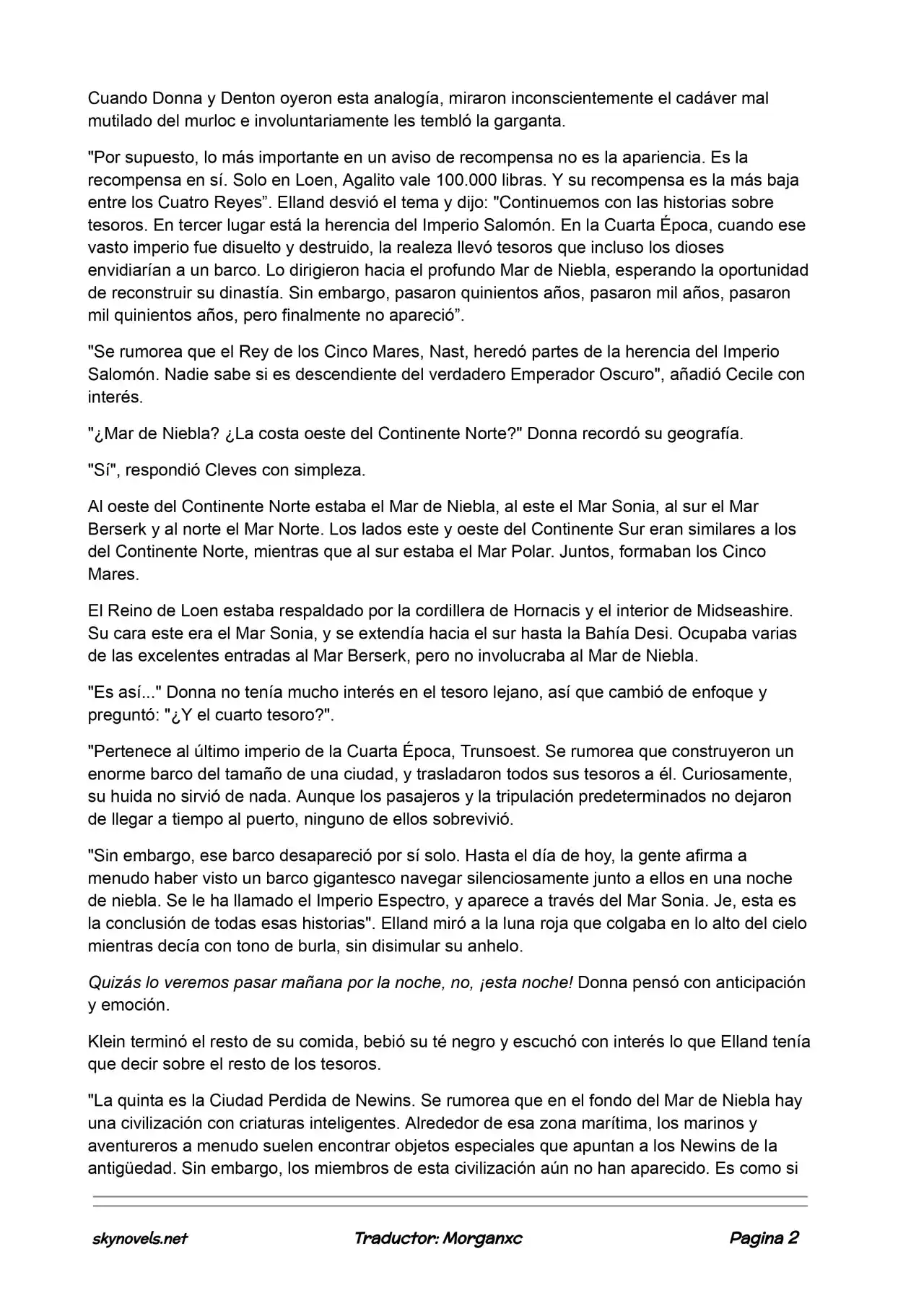 Lord Of The Mysteries (Novela) - Capítulo 496 - Página 2 - LectorTMOo