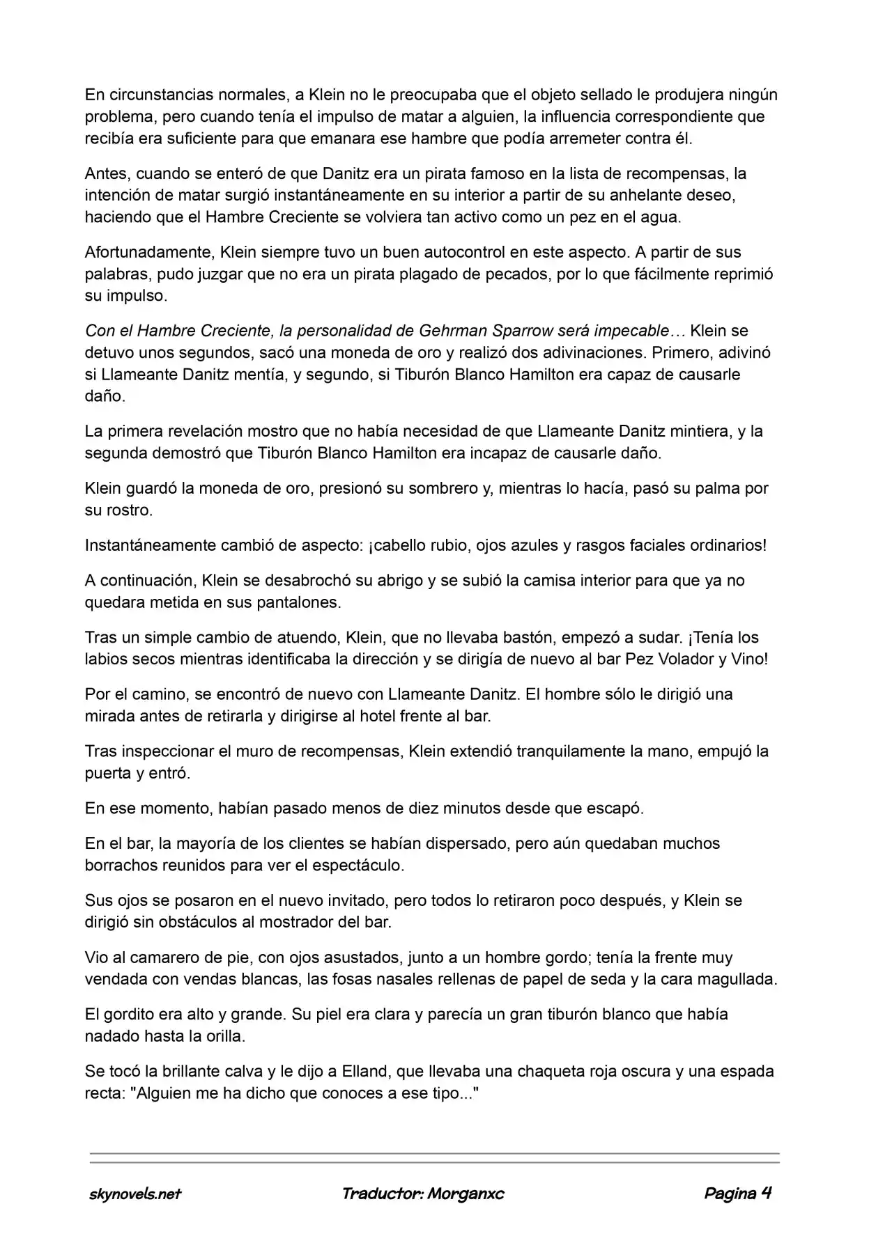 Lord Of The Mysteries (Novela) - Capítulo 499 - Página 4 - LectorTMOo