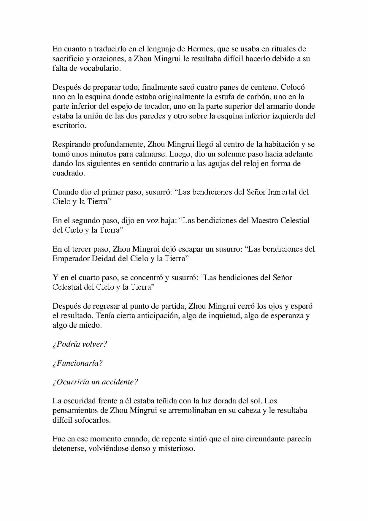 Lord Of The Mysteries (Novela) - Capítulo 5 - Página 5 - LectorTMOo