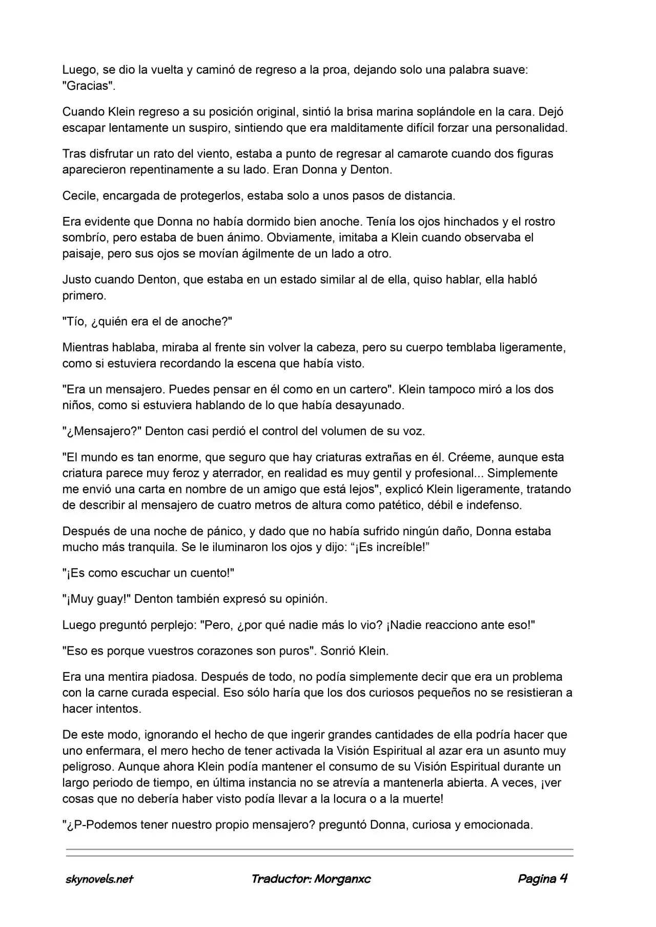 Lord Of The Mysteries (Novela) - Capítulo 502 - Página 4 - LectorTMOo