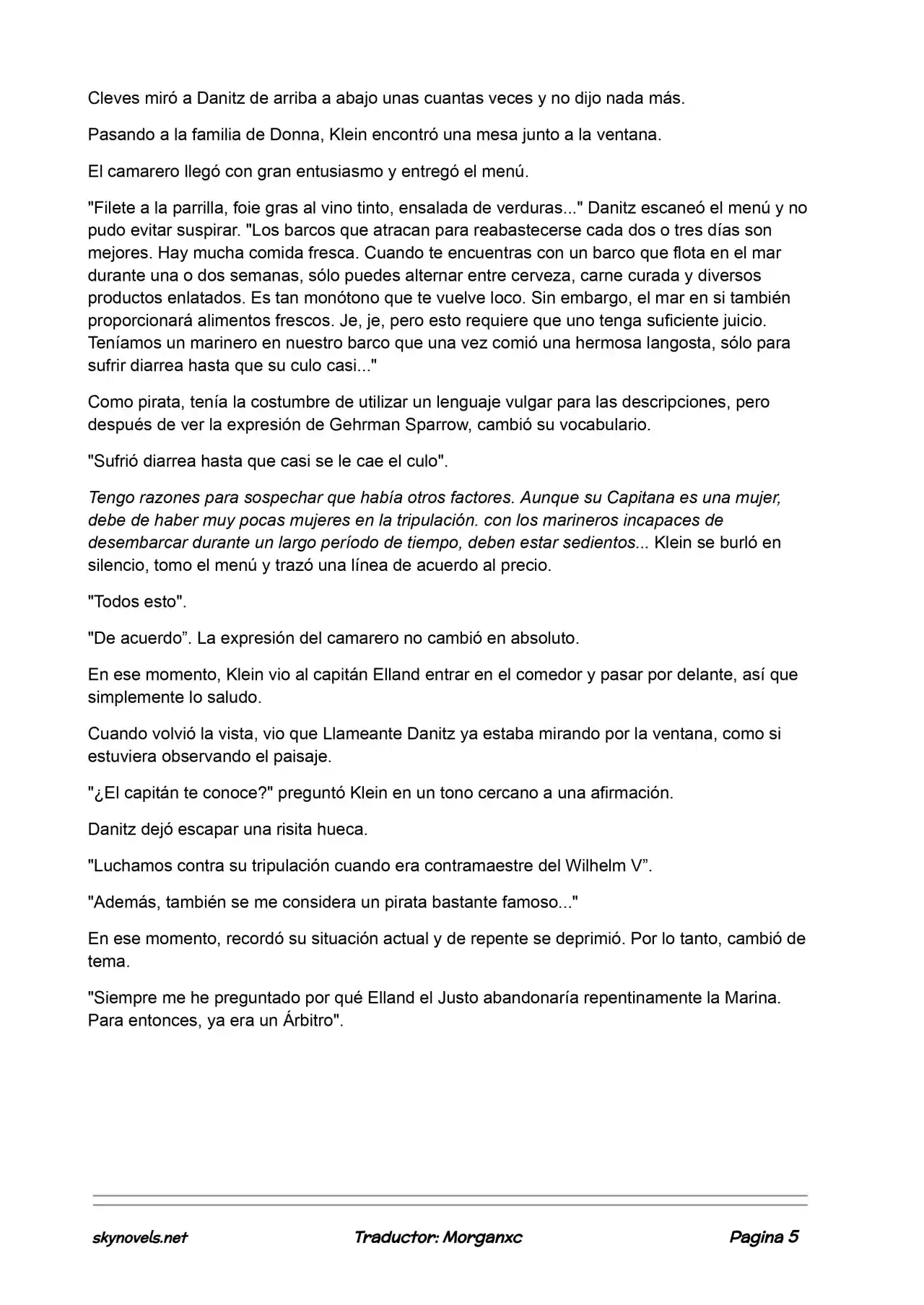 Lord Of The Mysteries (Novela) - Capítulo 503 - Página 5 - LectorTMOo