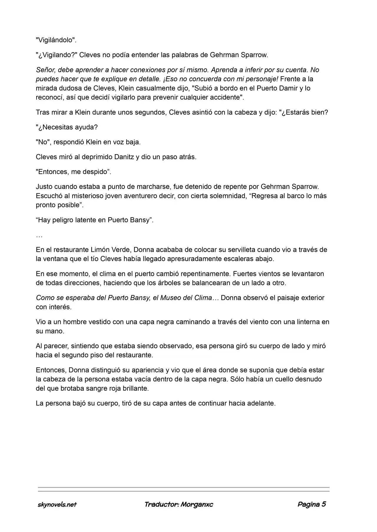 Lord Of The Mysteries (Novela) - Capítulo 506 - Página 6 - LectorTMOo