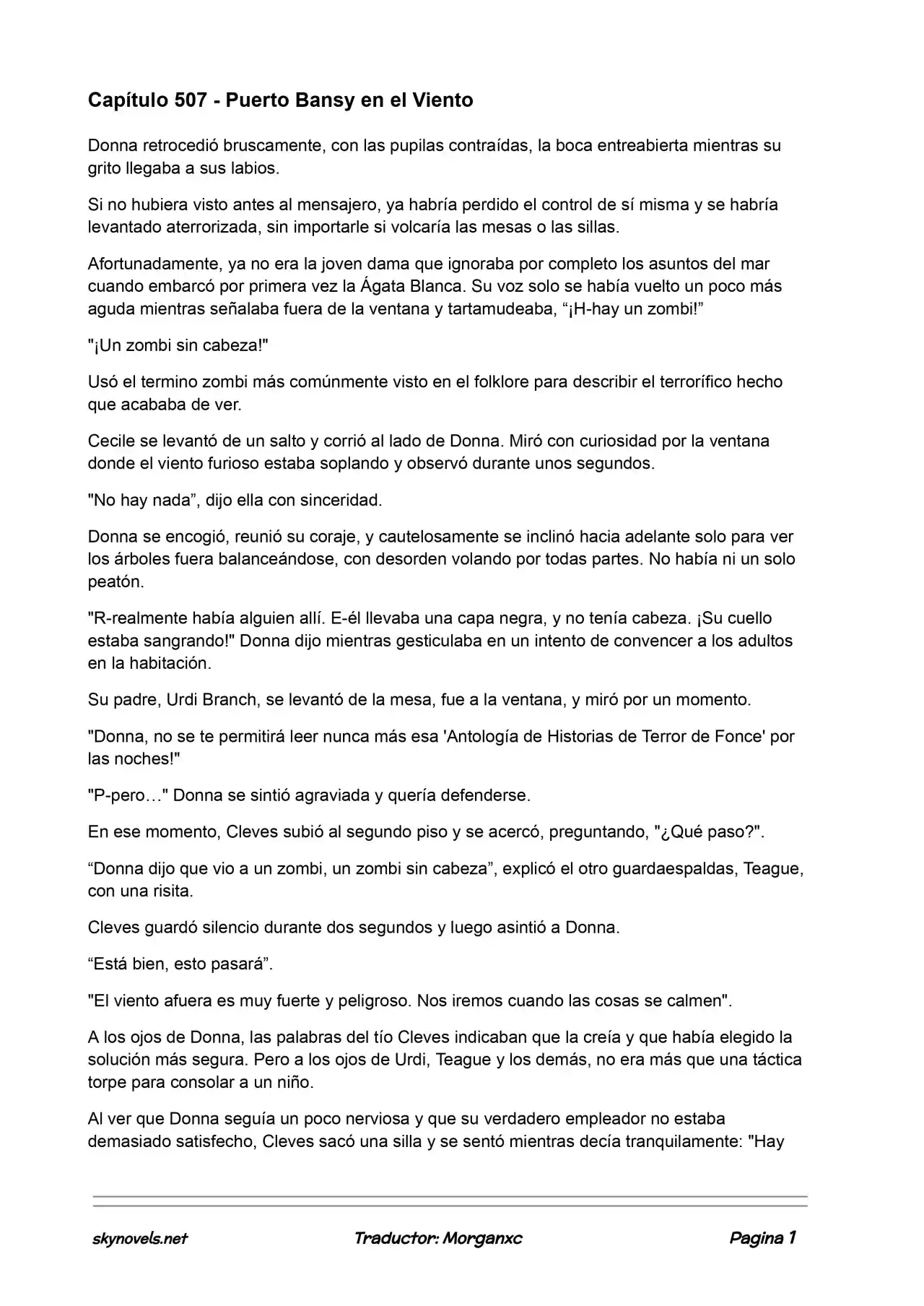 Lord Of The Mysteries (Novela) - Capítulo 507 - Página 1 - LectorTMOo