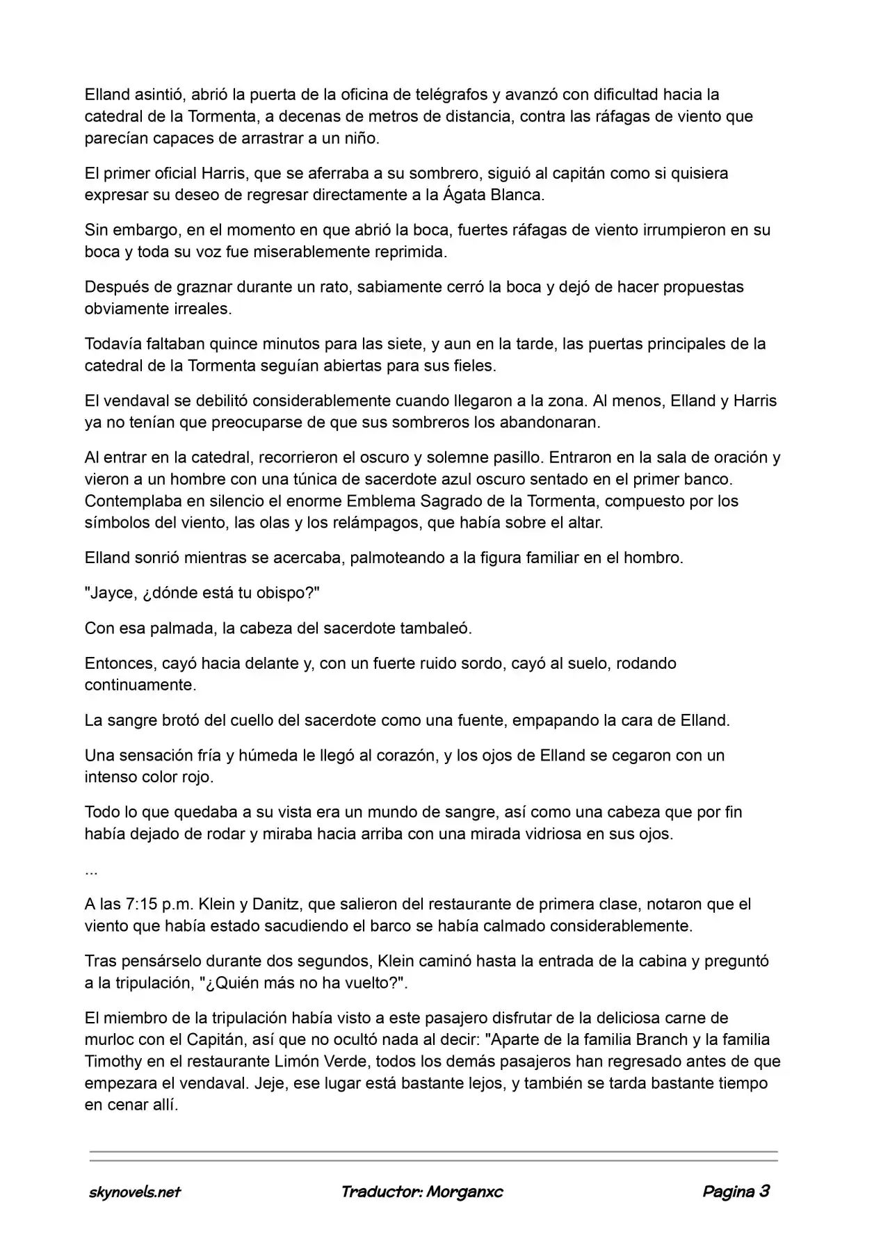 Lord Of The Mysteries (Novela) - Capítulo 507 - Página 3 - LectorTMOo