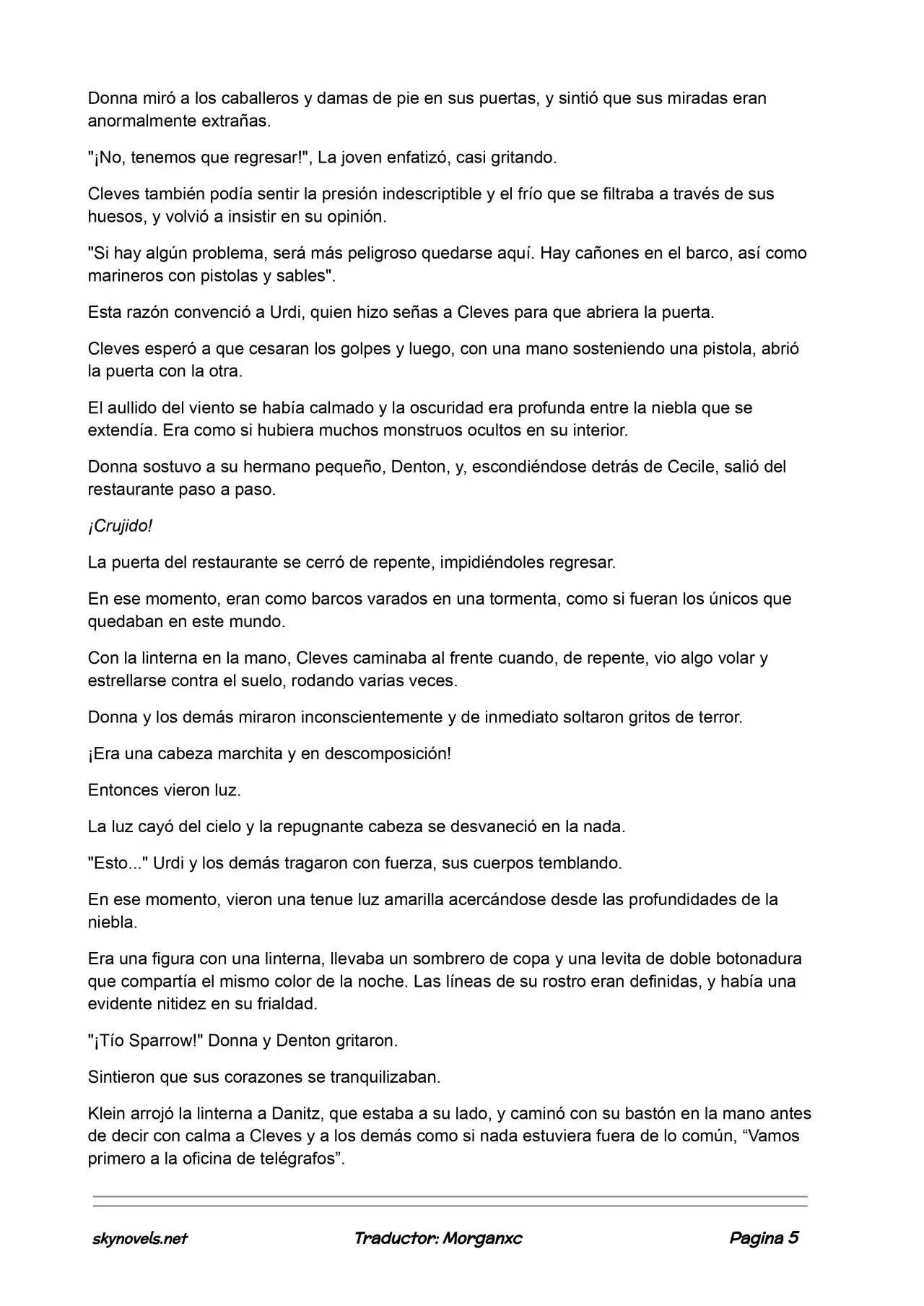 Lord Of The Mysteries (Novela) - Capítulo 508 - Página 5 - LectorTMOo