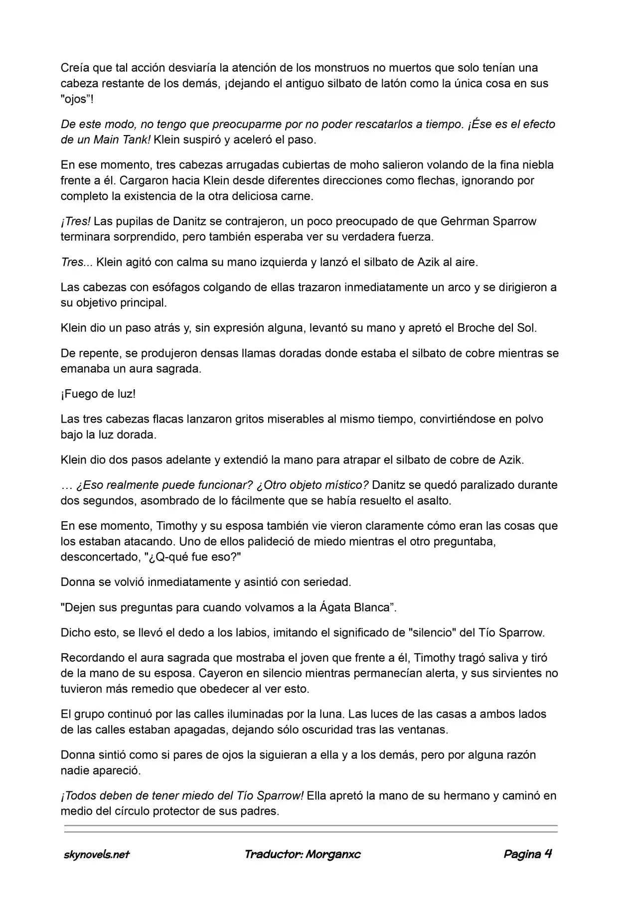 Lord Of The Mysteries (Novela) - Capítulo 509 - Página 4 - LectorTMOo