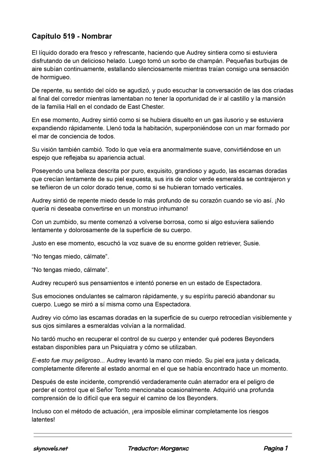 Lord Of The Mysteries (Novela) - Capítulo 519 - Página 1 - LectorTMOo