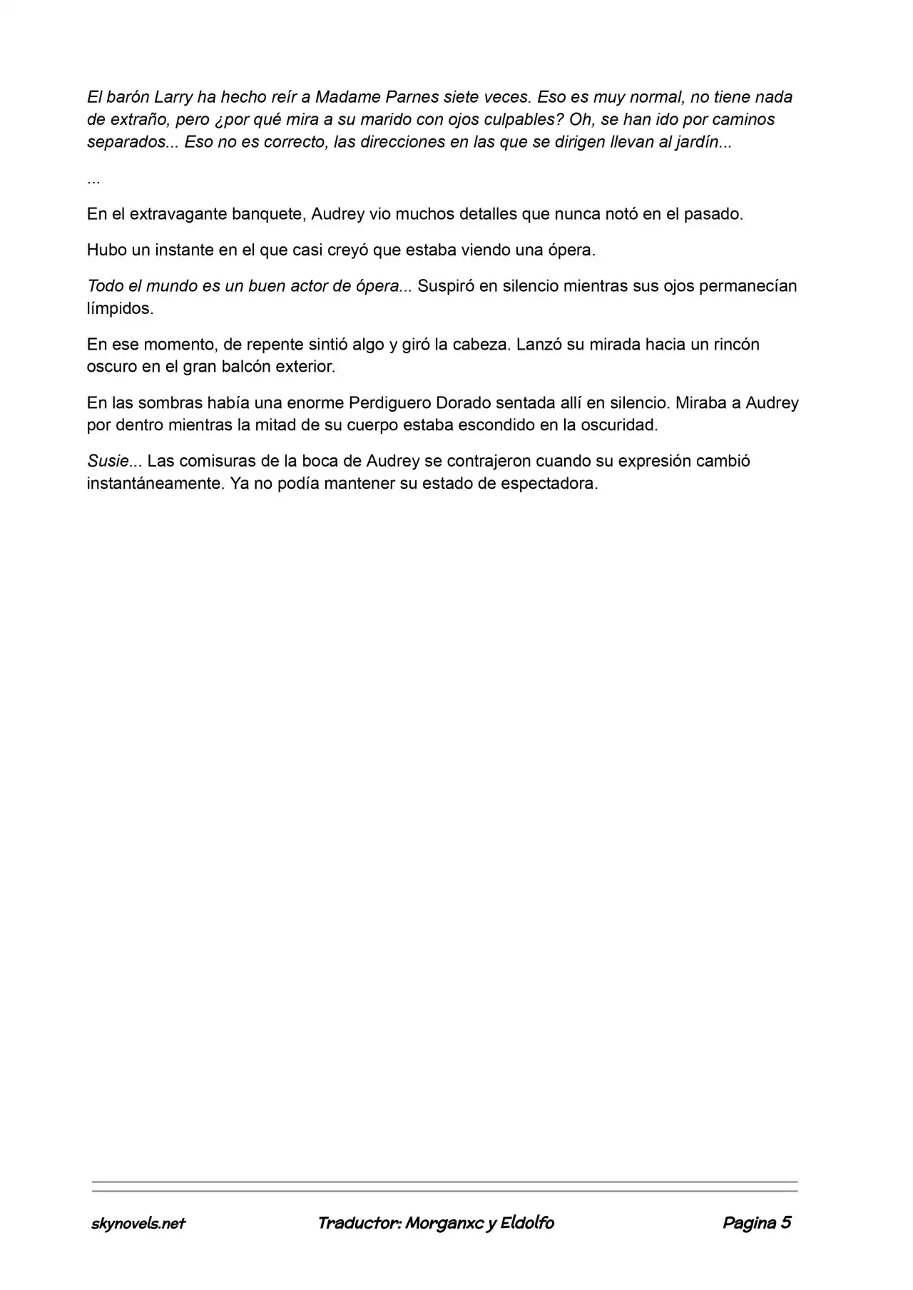Lord Of The Mysteries (Novela) - Capítulo 52 - Página 5 - LectorTMOo
