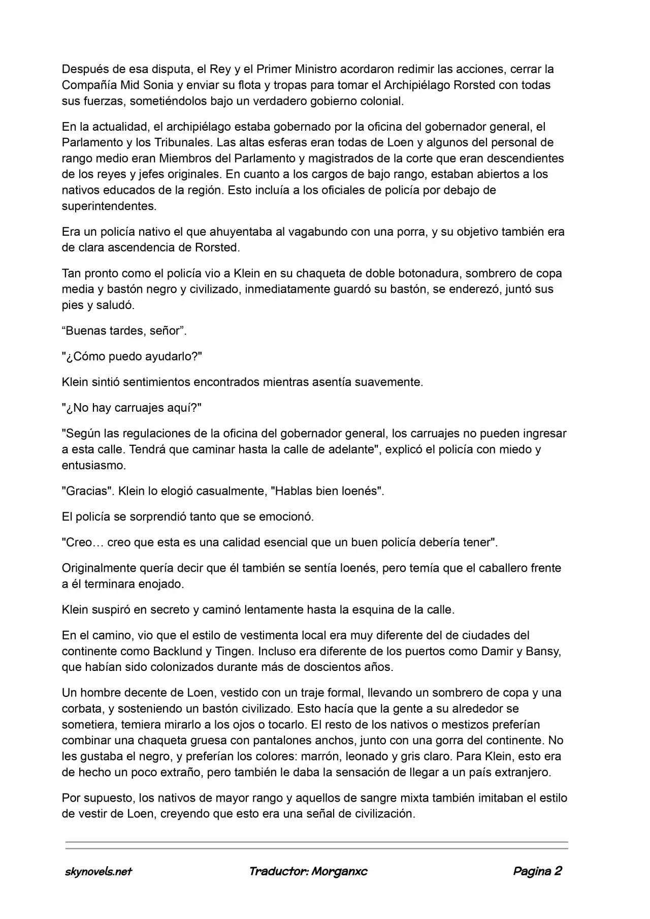 Lord Of The Mysteries (Novela) - Capítulo 522 - Página 2 - LectorTMOo