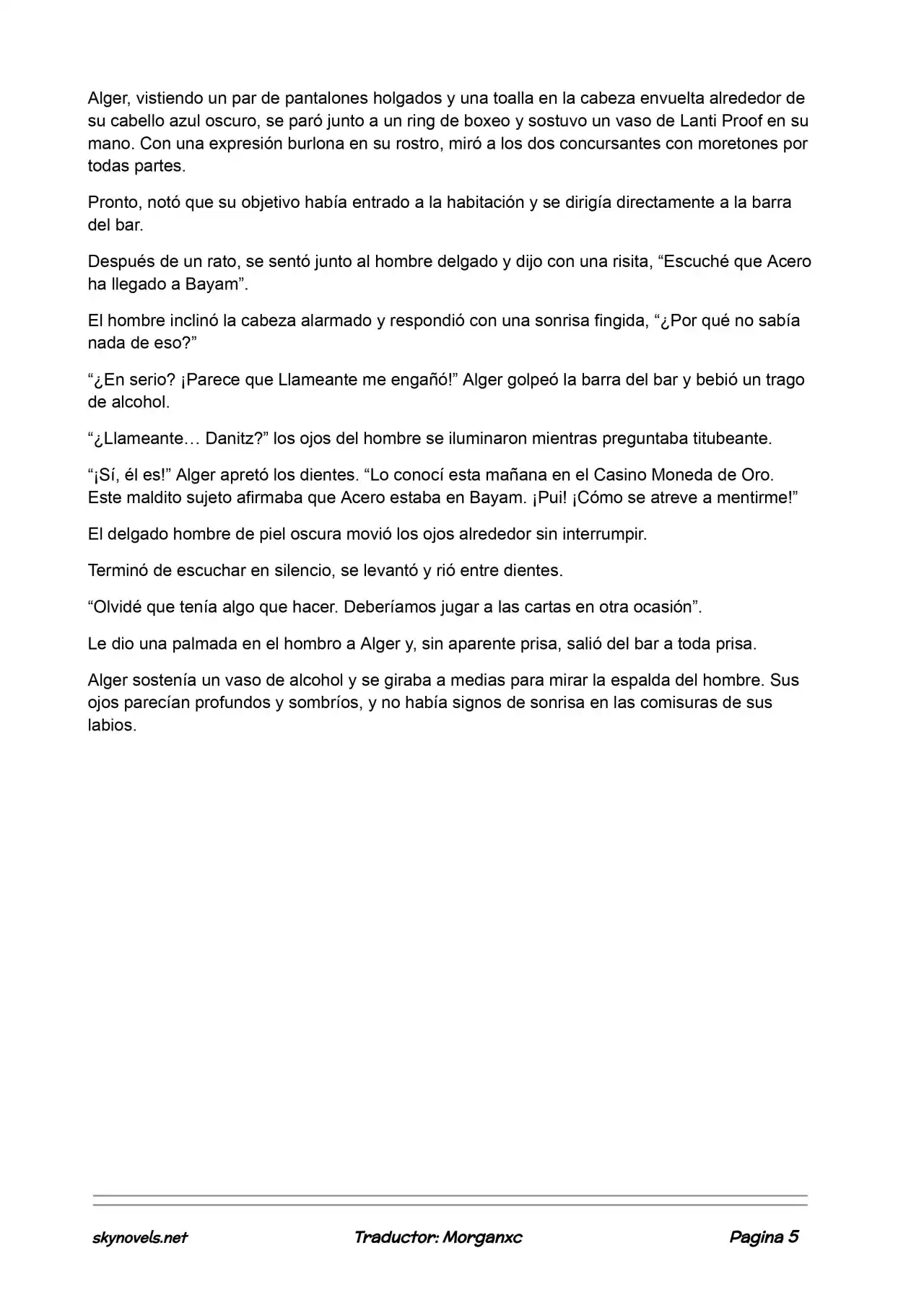 Lord Of The Mysteries (Novela) - Capítulo 524 - Página 5 - LectorTMOo