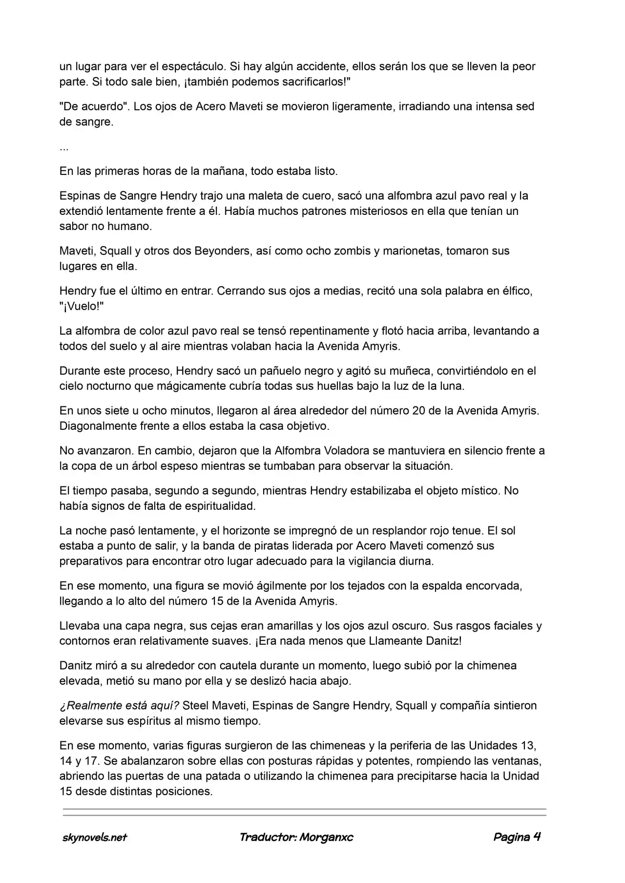 Lord Of The Mysteries (Novela) - Capítulo 525 - Página 4 - LectorTMOo
