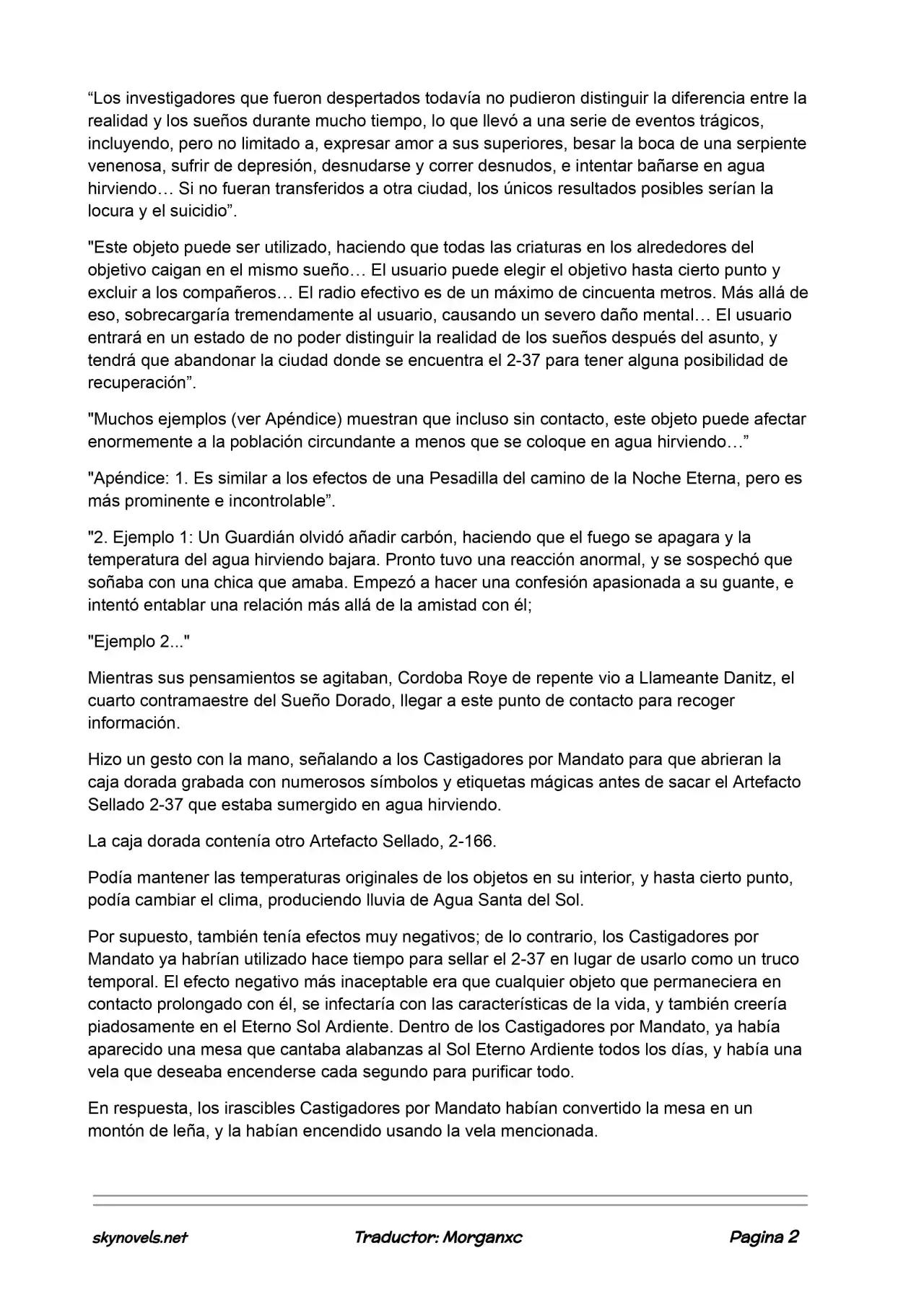Lord Of The Mysteries (Novela) - Capítulo 526 - Página 2 - LectorTMOo