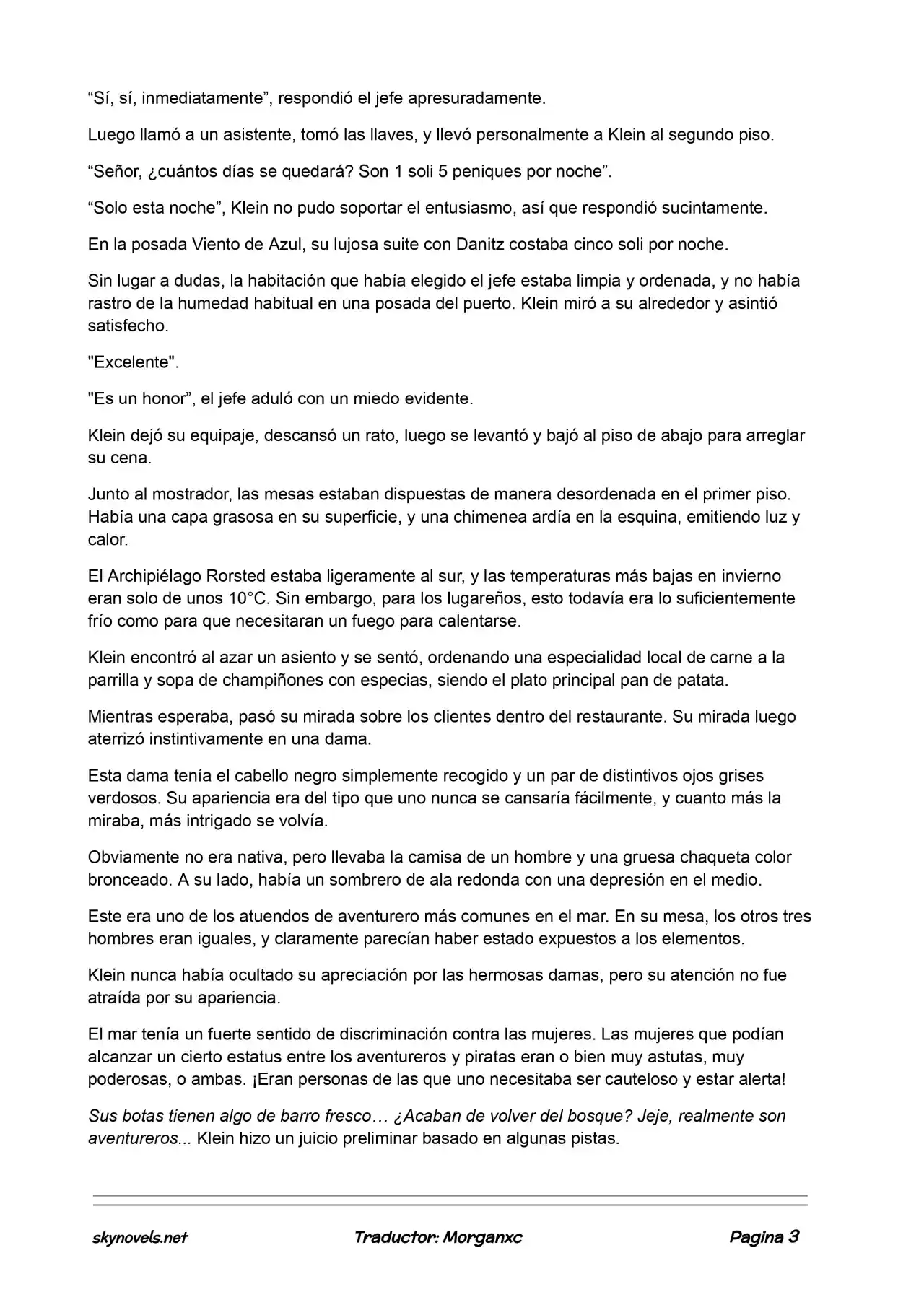 Lord Of The Mysteries (Novela) - Capítulo 532 - Página 3 - LectorTMOo