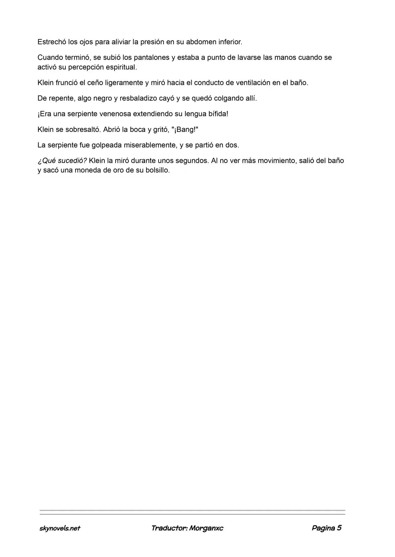 Lord Of The Mysteries (Novela) - Capítulo 532 - Página 5 - LectorTMOo