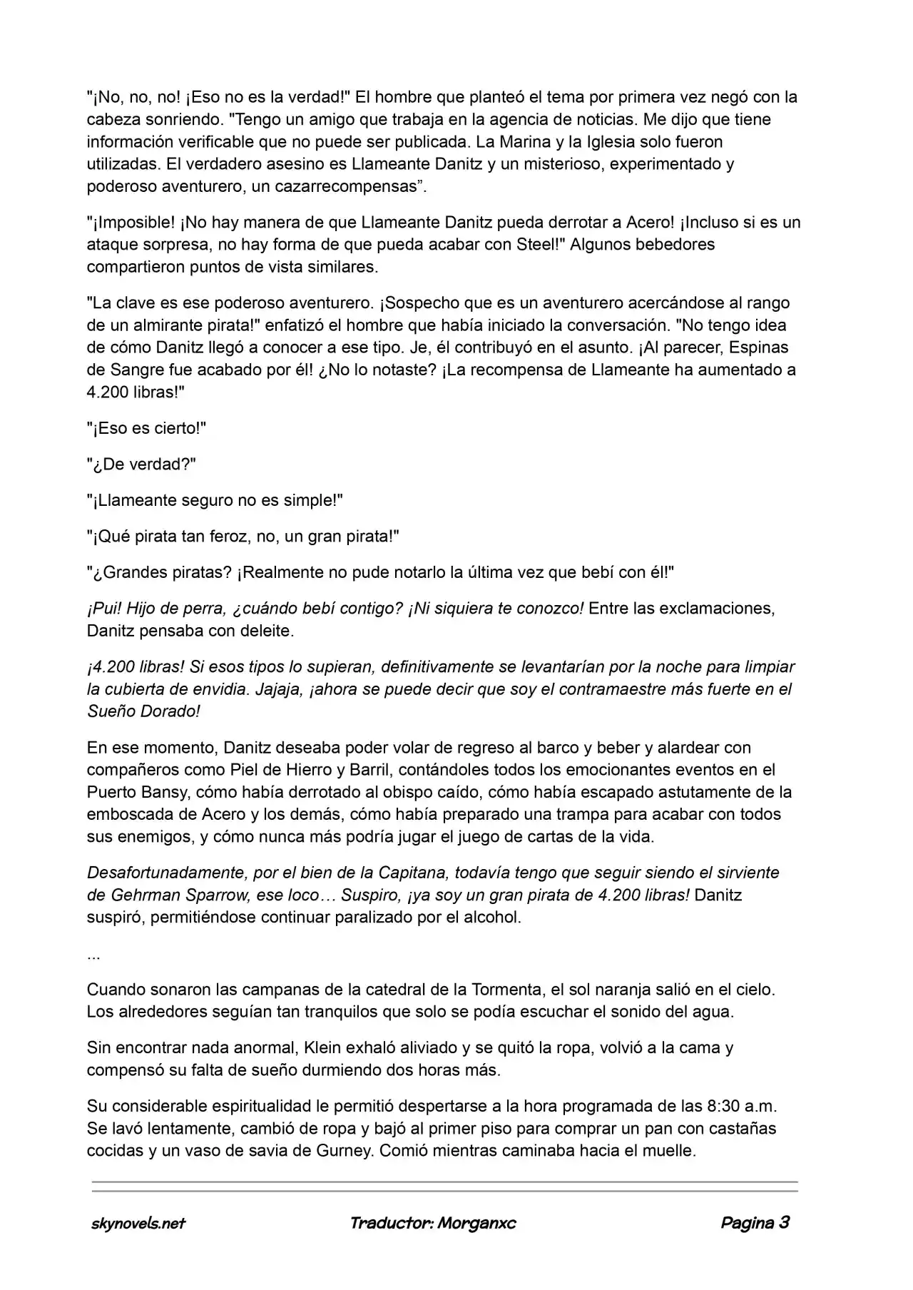 Lord Of The Mysteries (Novela) - Capítulo 533 - Página 3 - LectorTMOo