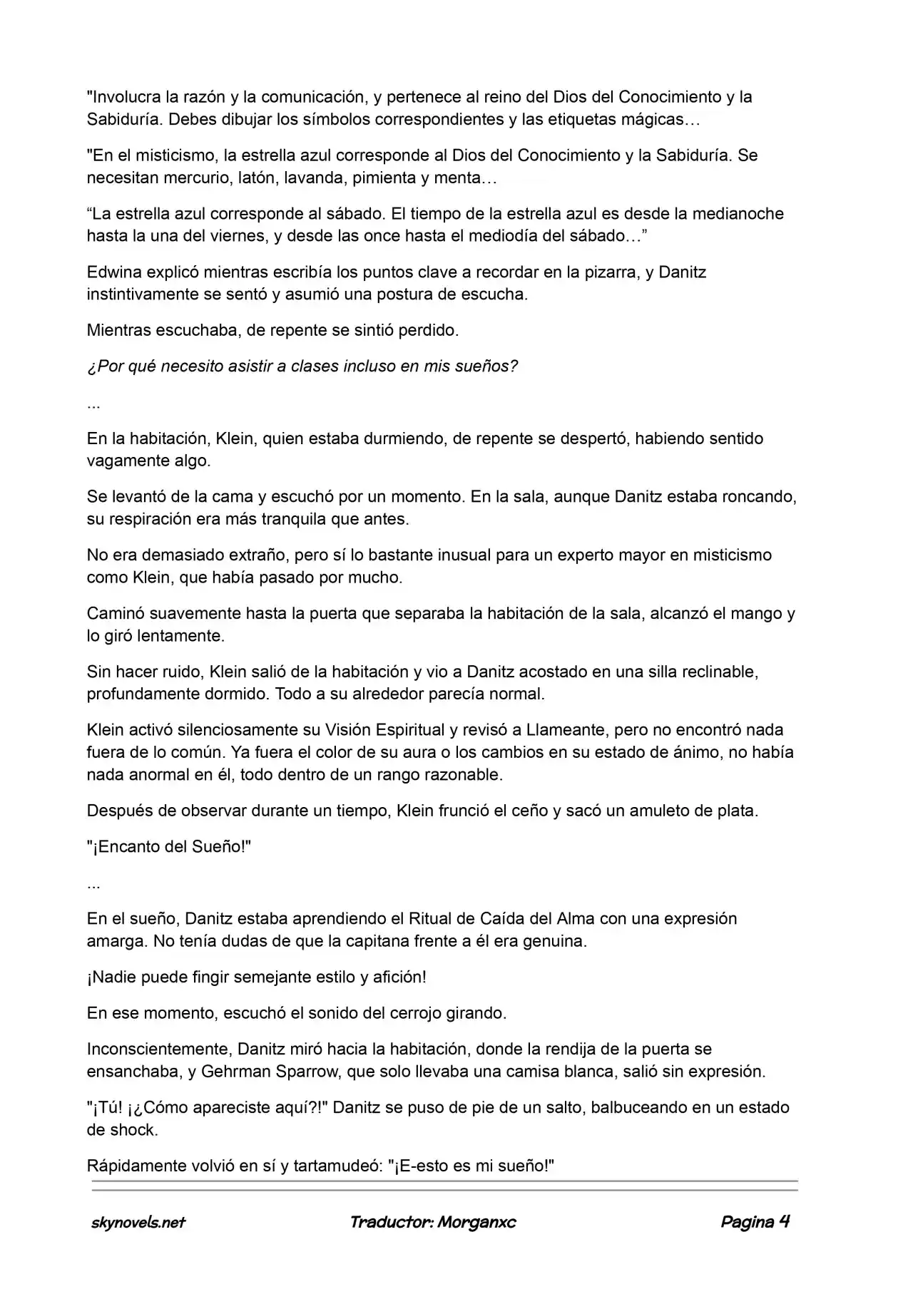 Lord Of The Mysteries (Novela) - Capítulo 534 - Página 4 - LectorTMOo