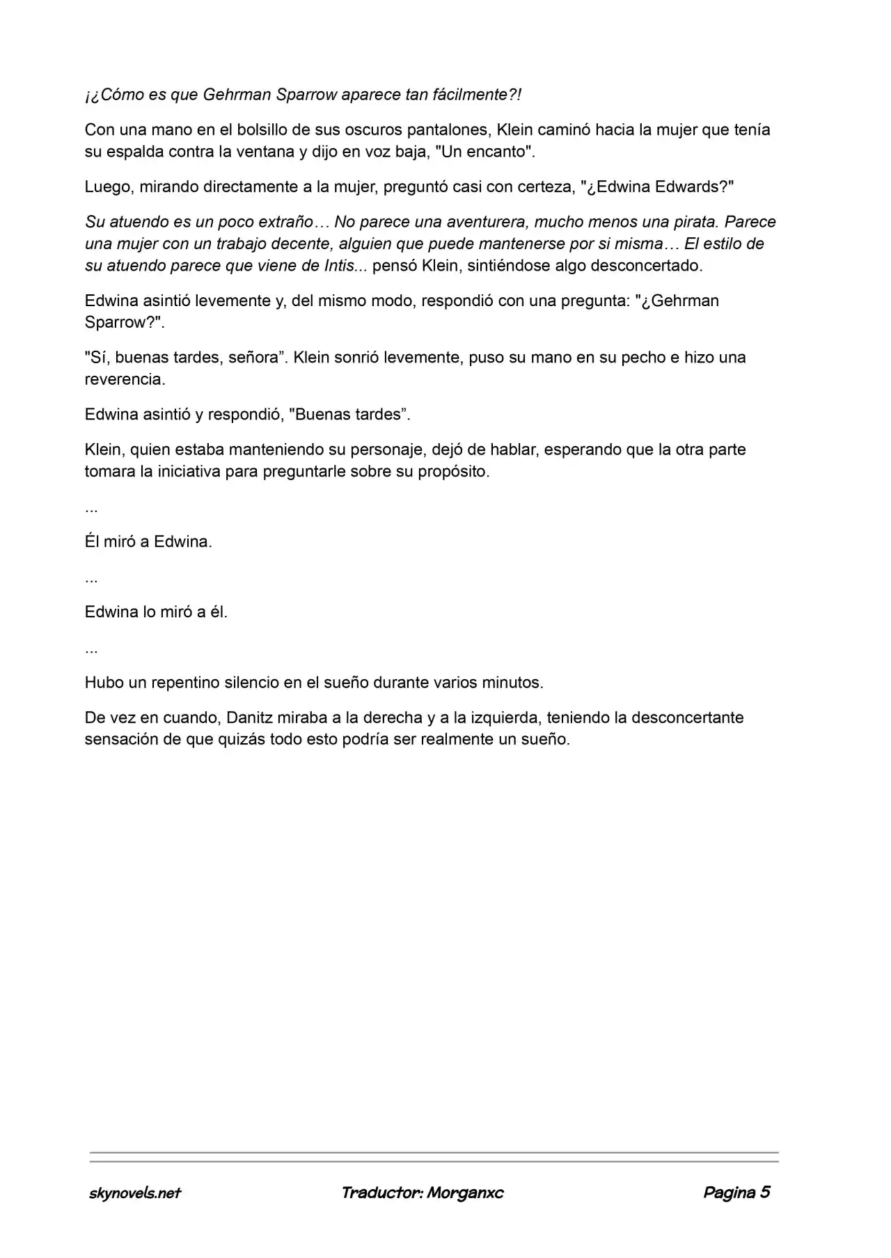 Lord Of The Mysteries (Novela) - Capítulo 534 - Página 5 - LectorTMOo