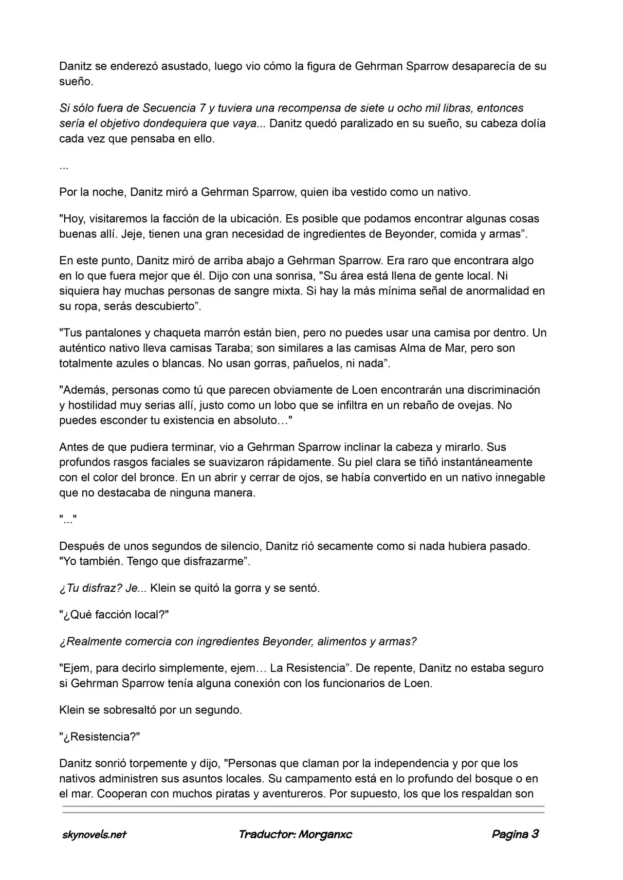 Lord Of The Mysteries (Novela) - Capítulo 536 - Página 3 - LectorTMOo