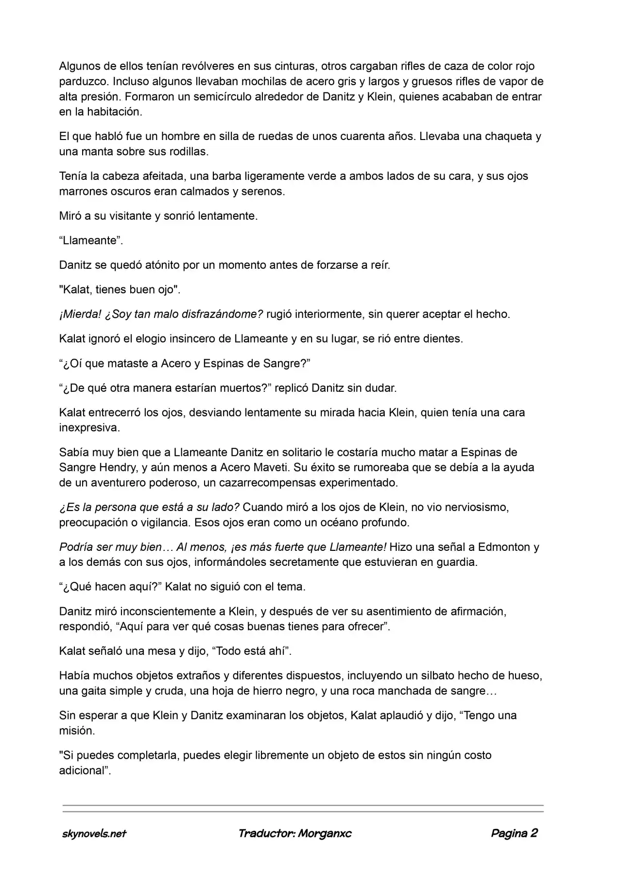 Lord Of The Mysteries (Novela) - Capítulo 537 - Página 2 - LectorTMOo