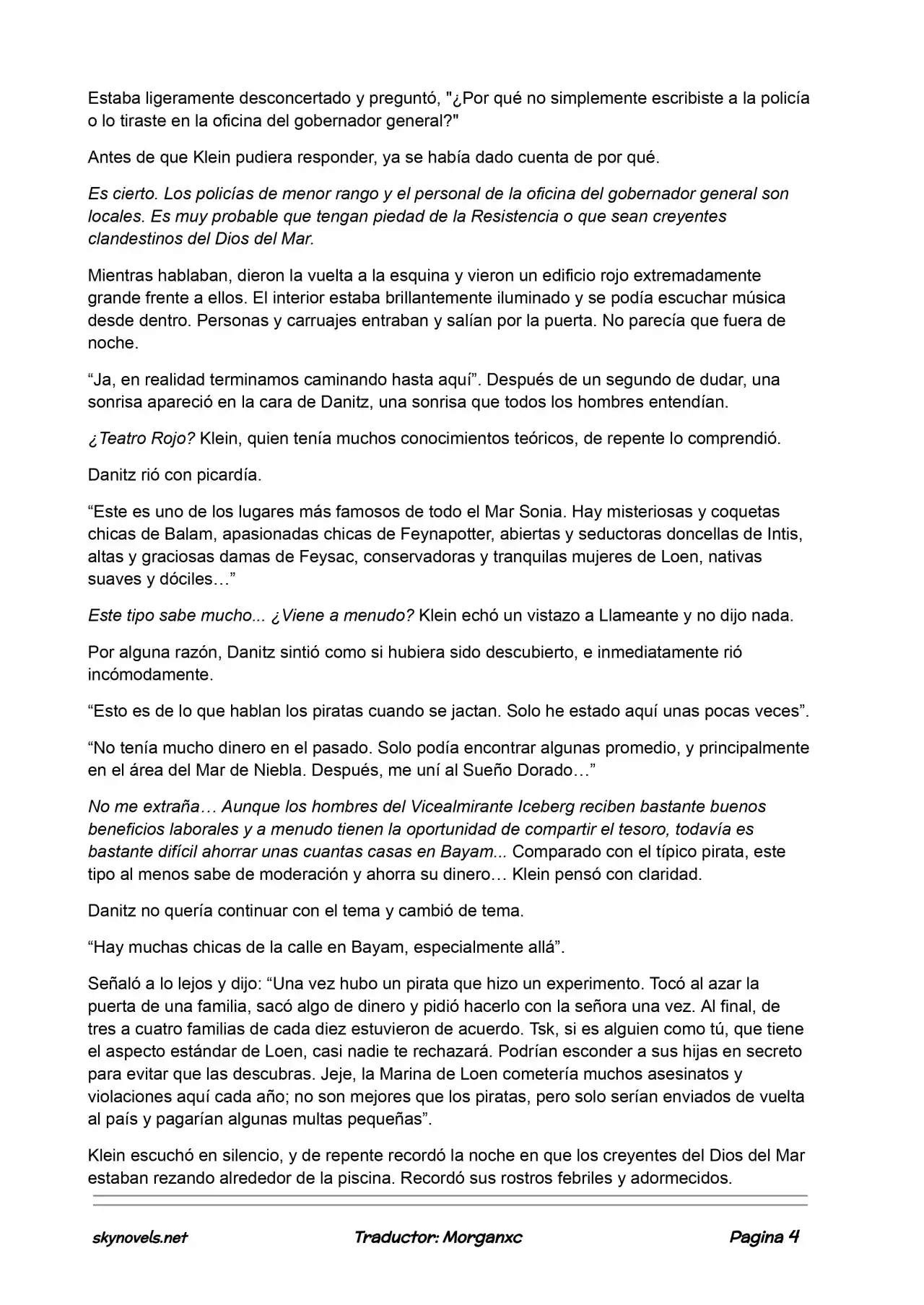 Lord Of The Mysteries (Novela) - Capítulo 539 - Página 4 - LectorTMOo