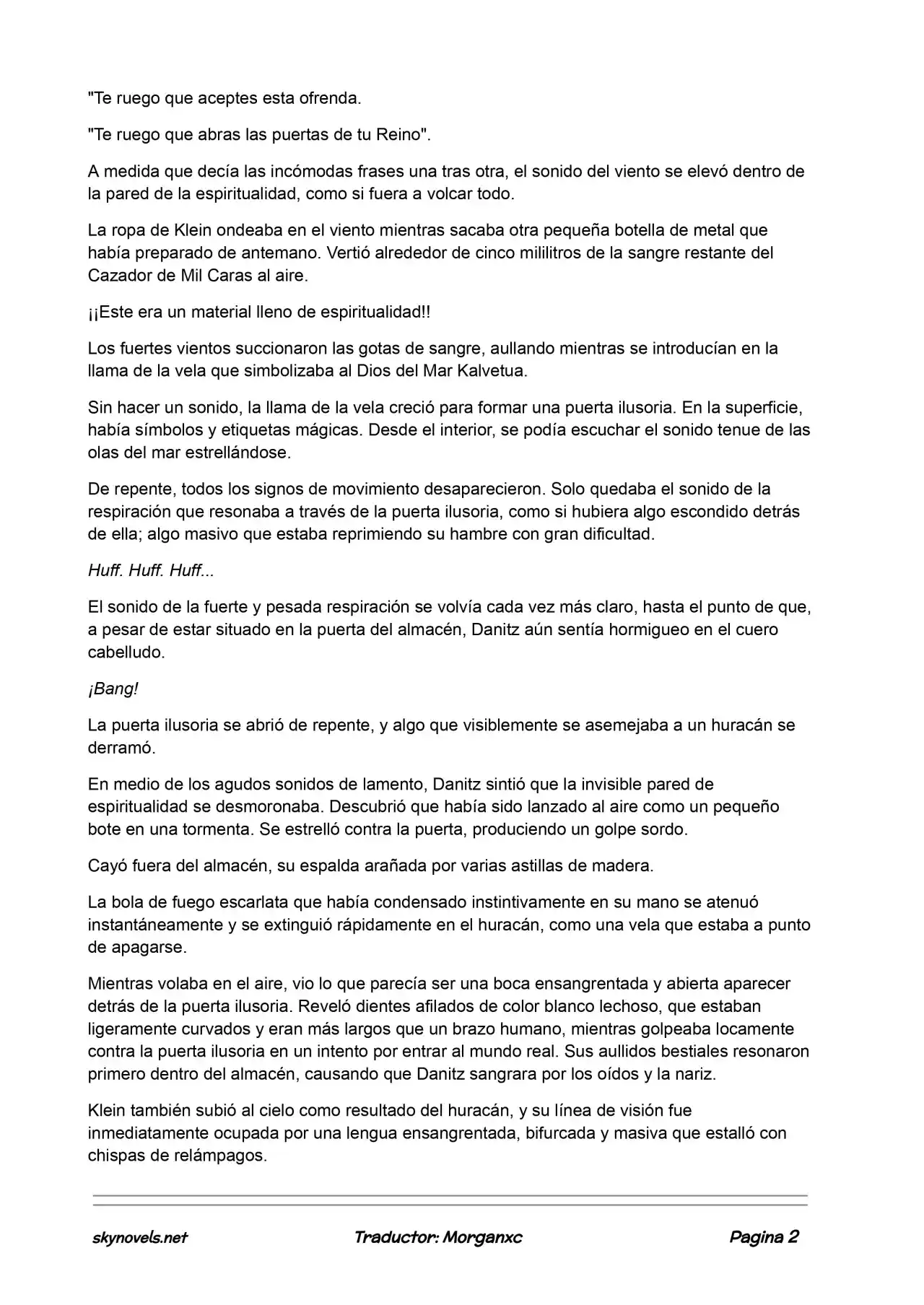 Lord Of The Mysteries (Novela) - Capítulo 545 - Página 2 - LectorTMOo