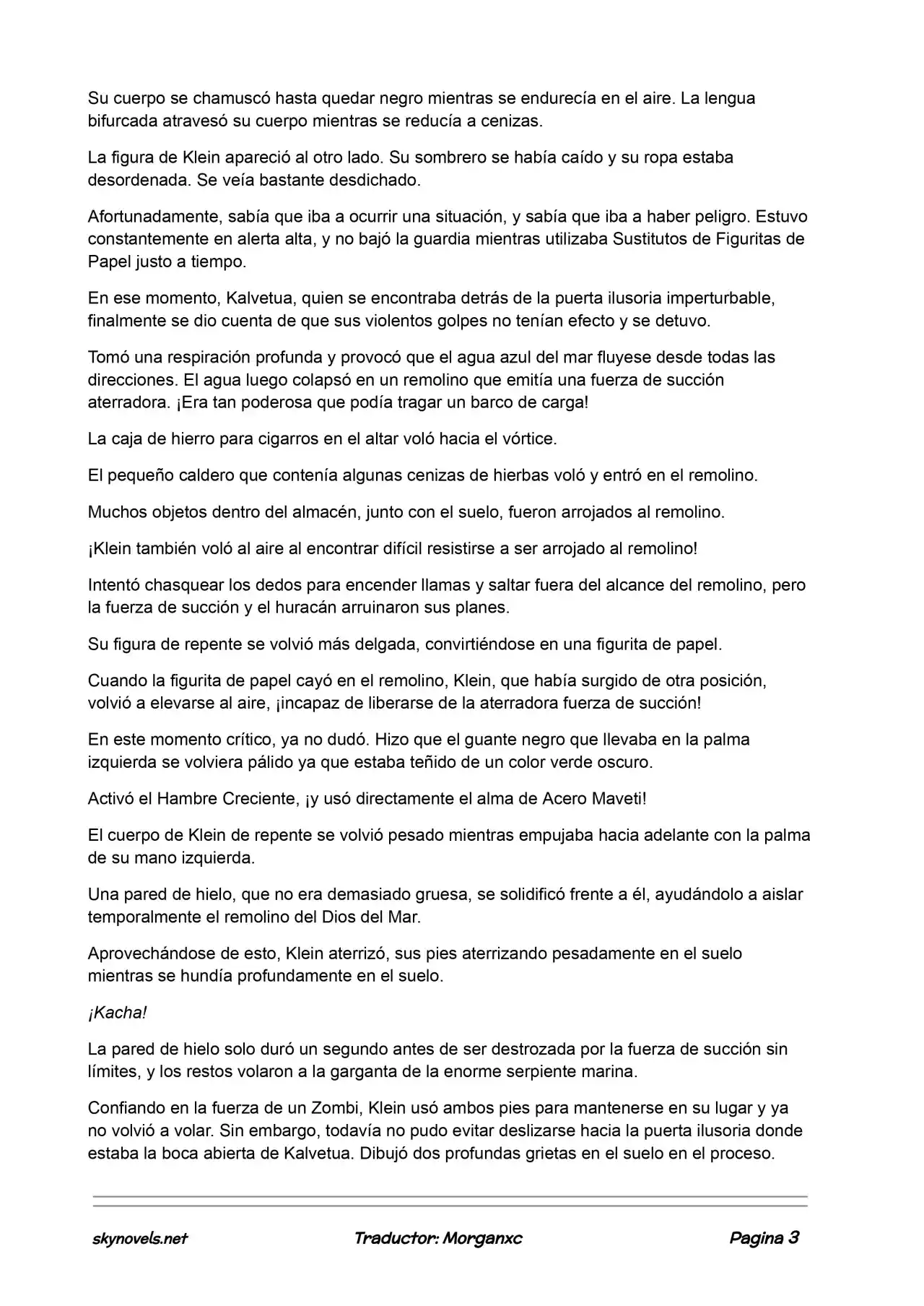 Lord Of The Mysteries (Novela) - Capítulo 545 - Página 3 - LectorTMOo