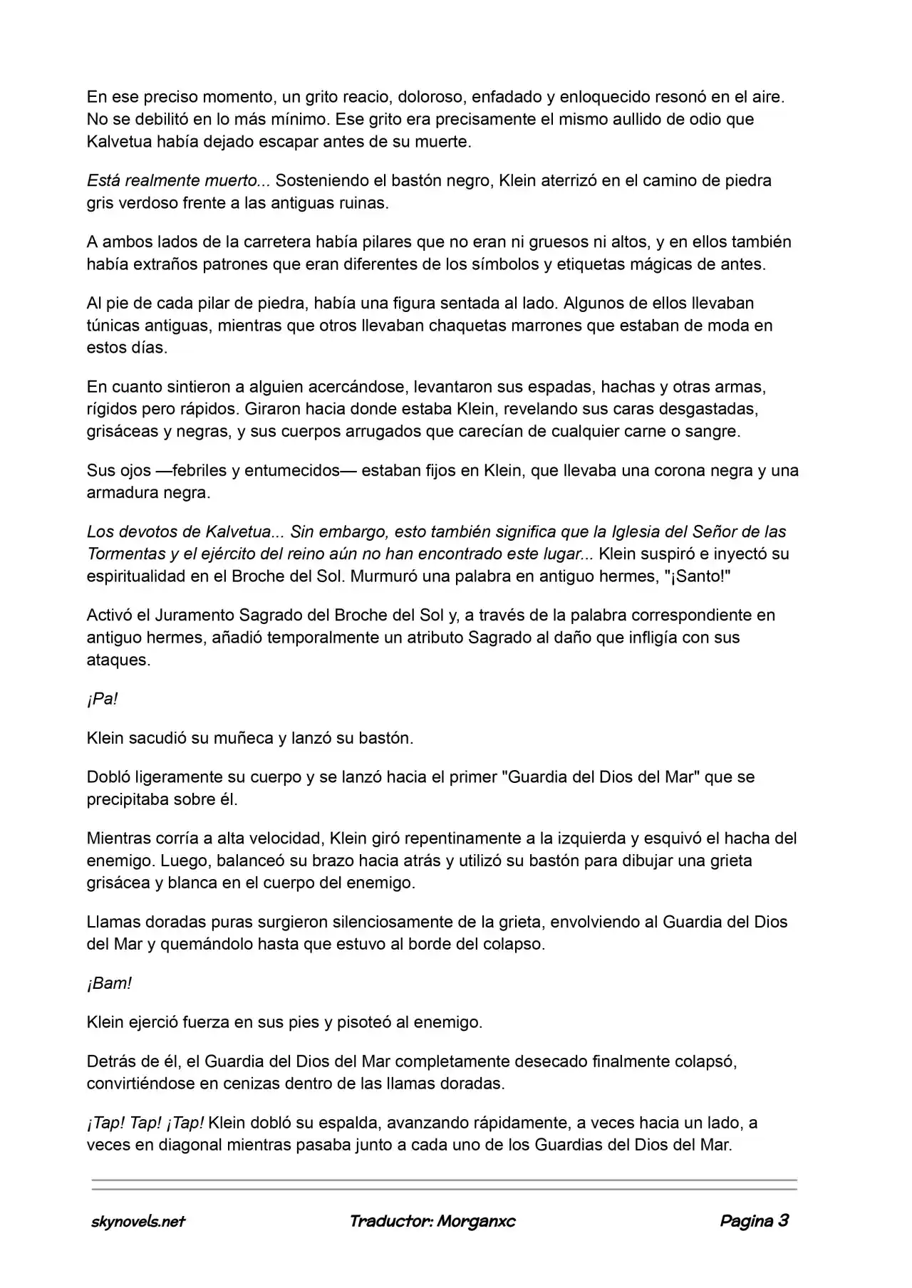 Lord Of The Mysteries (Novela) - Capítulo 547 - Página 3 - LectorTMOo