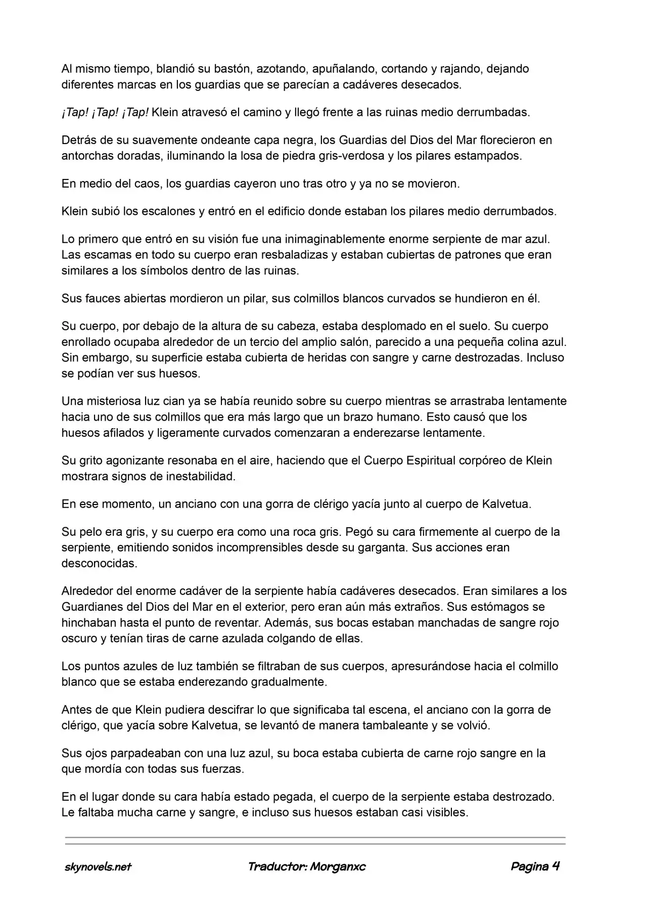Lord Of The Mysteries (Novela) - Capítulo 547 - Página 4 - LectorTMOo