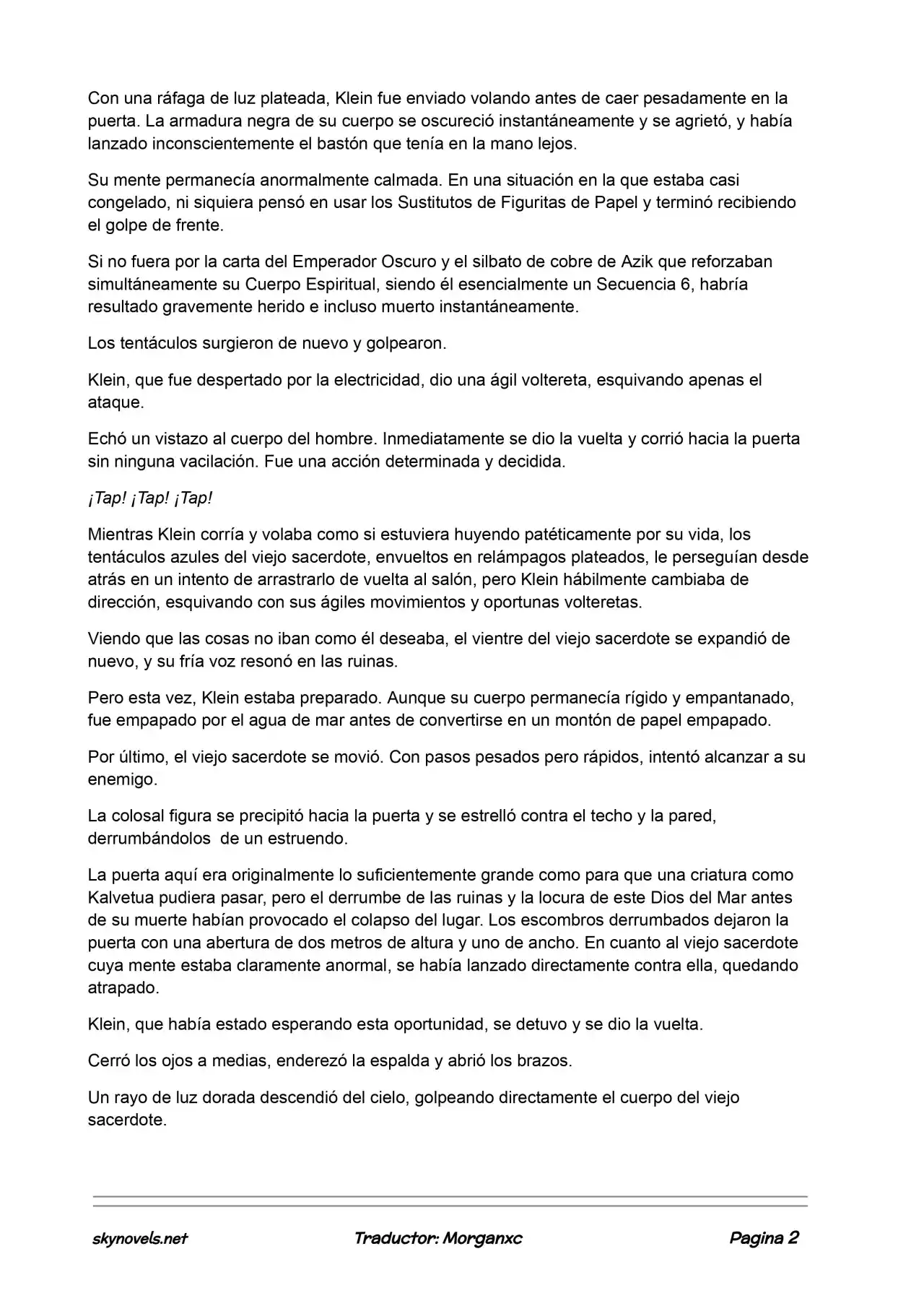 Lord Of The Mysteries (Novela) - Capítulo 548 - Página 2 - LectorTMOo