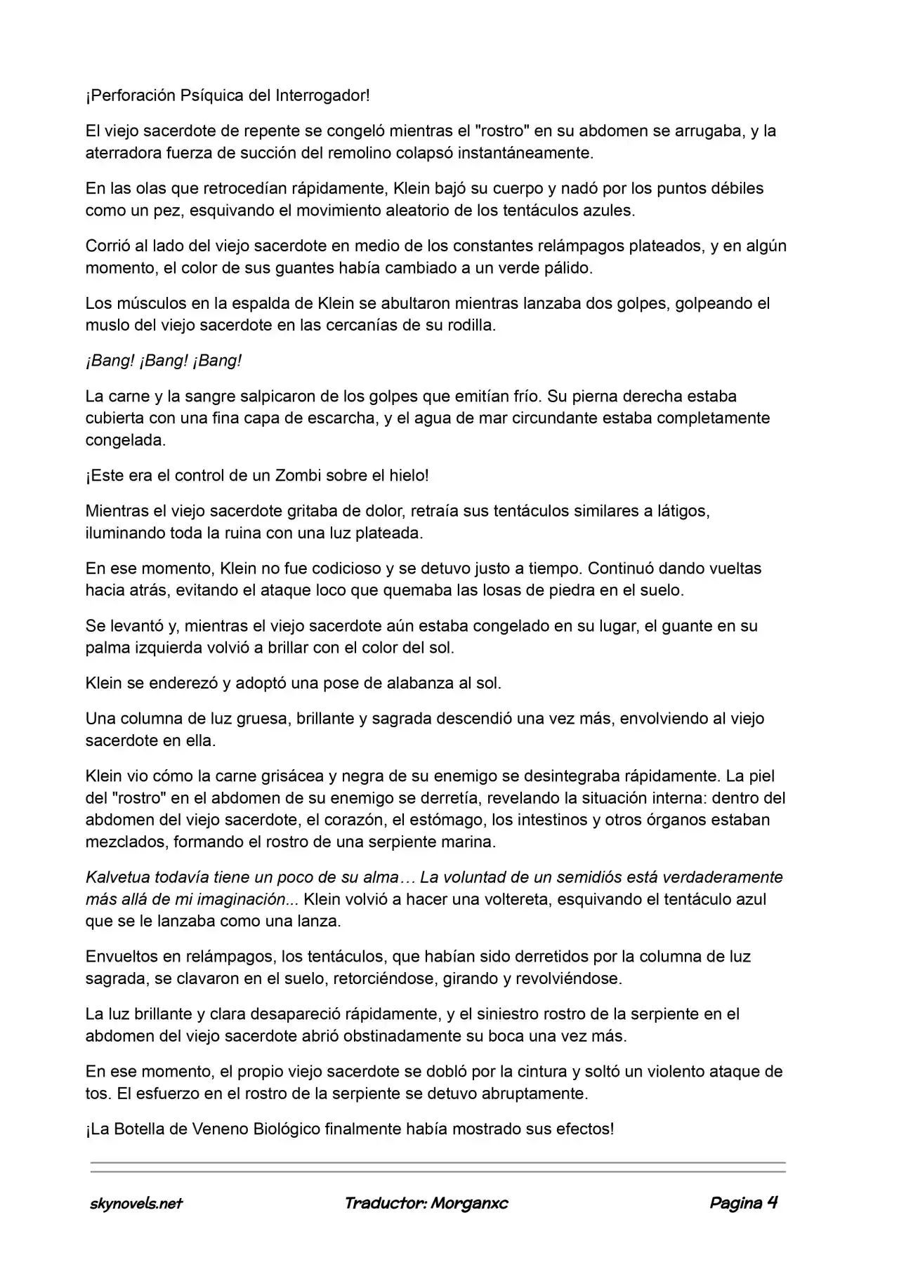 Lord Of The Mysteries (Novela) - Capítulo 548 - Página 4 - LectorTMOo