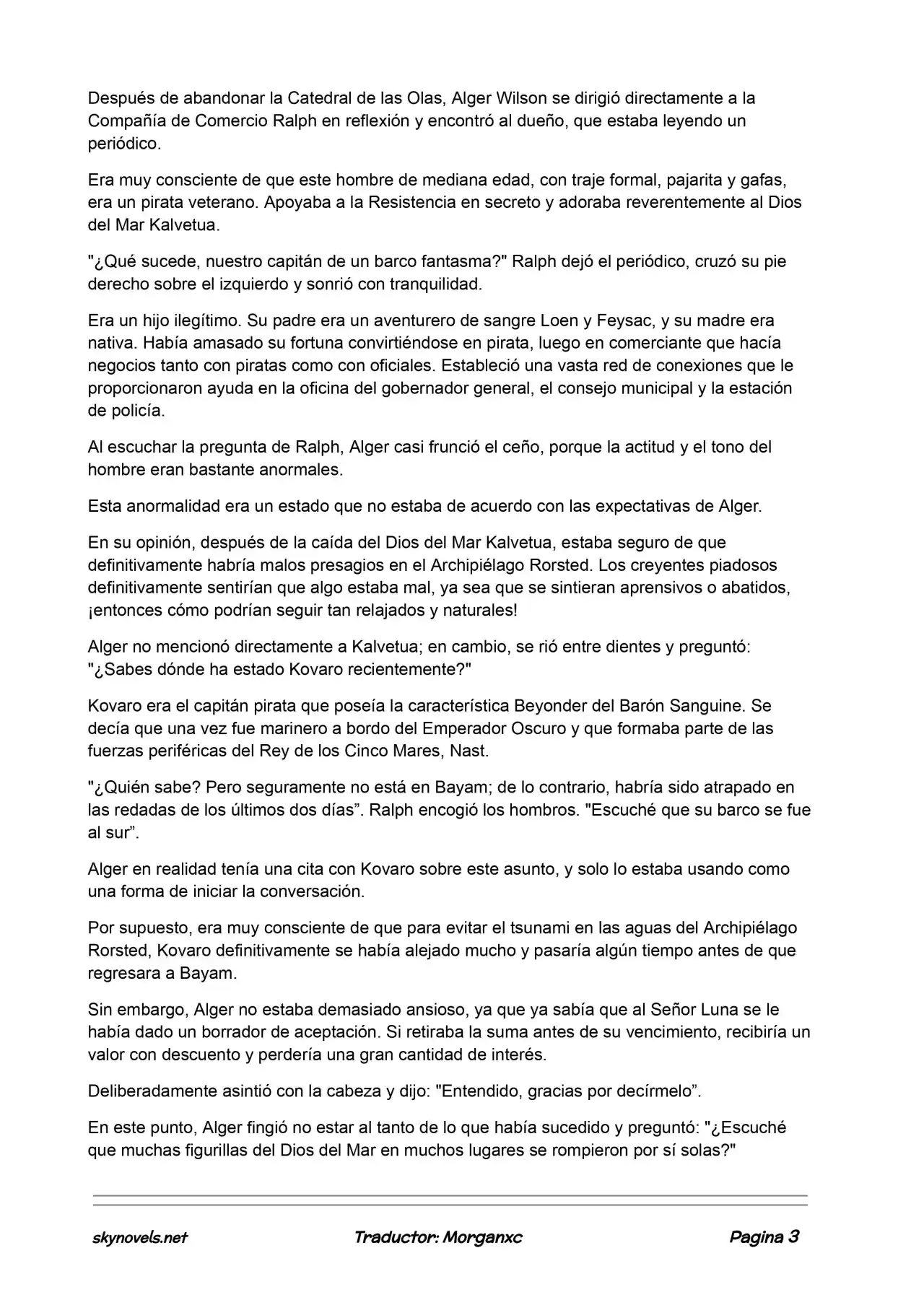 Lord Of The Mysteries (Novela) - Capítulo 552 - Página 3 - LectorTMOo