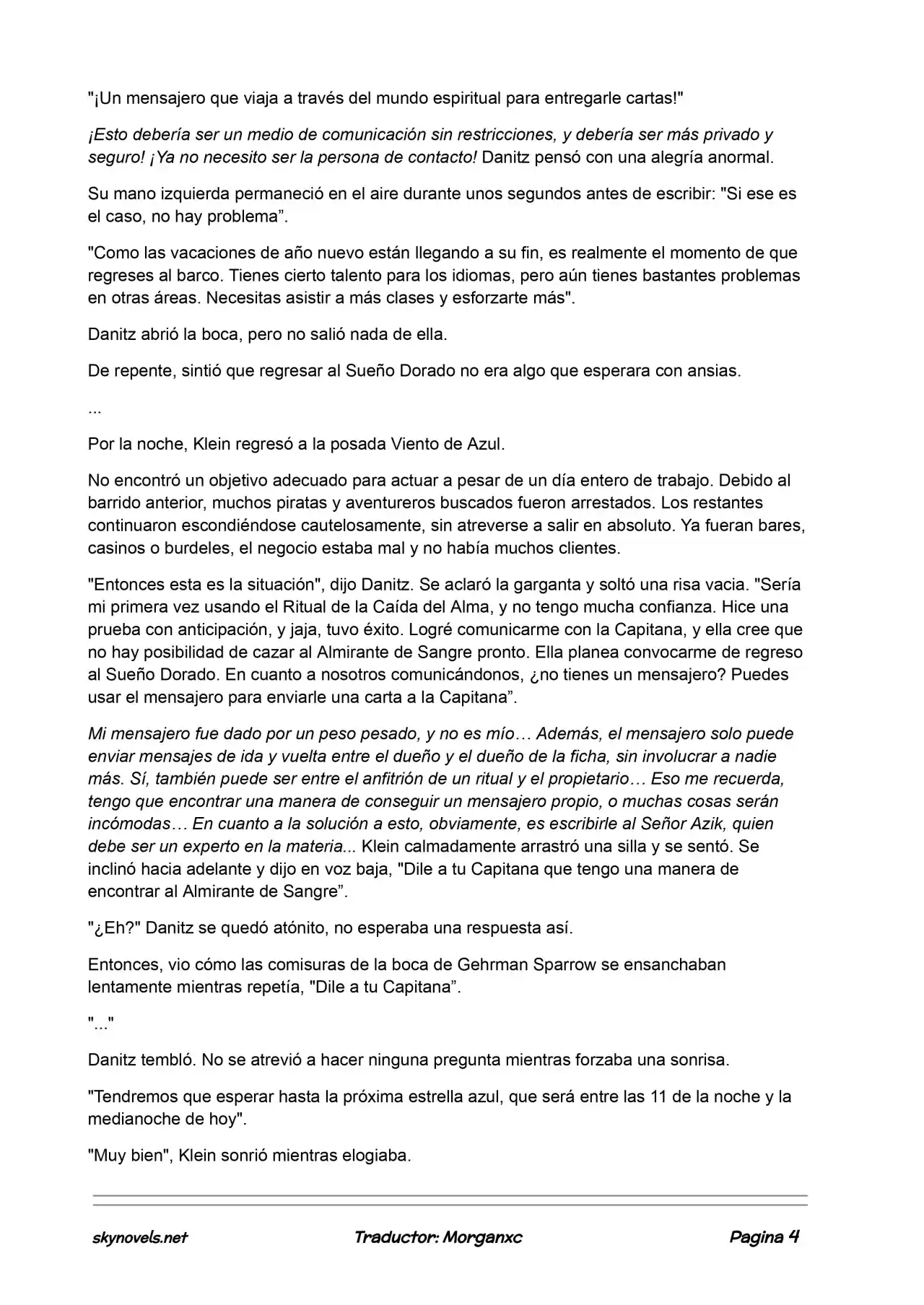 Lord Of The Mysteries (Novela) - Capítulo 553 - Página 4 - LectorTMOo