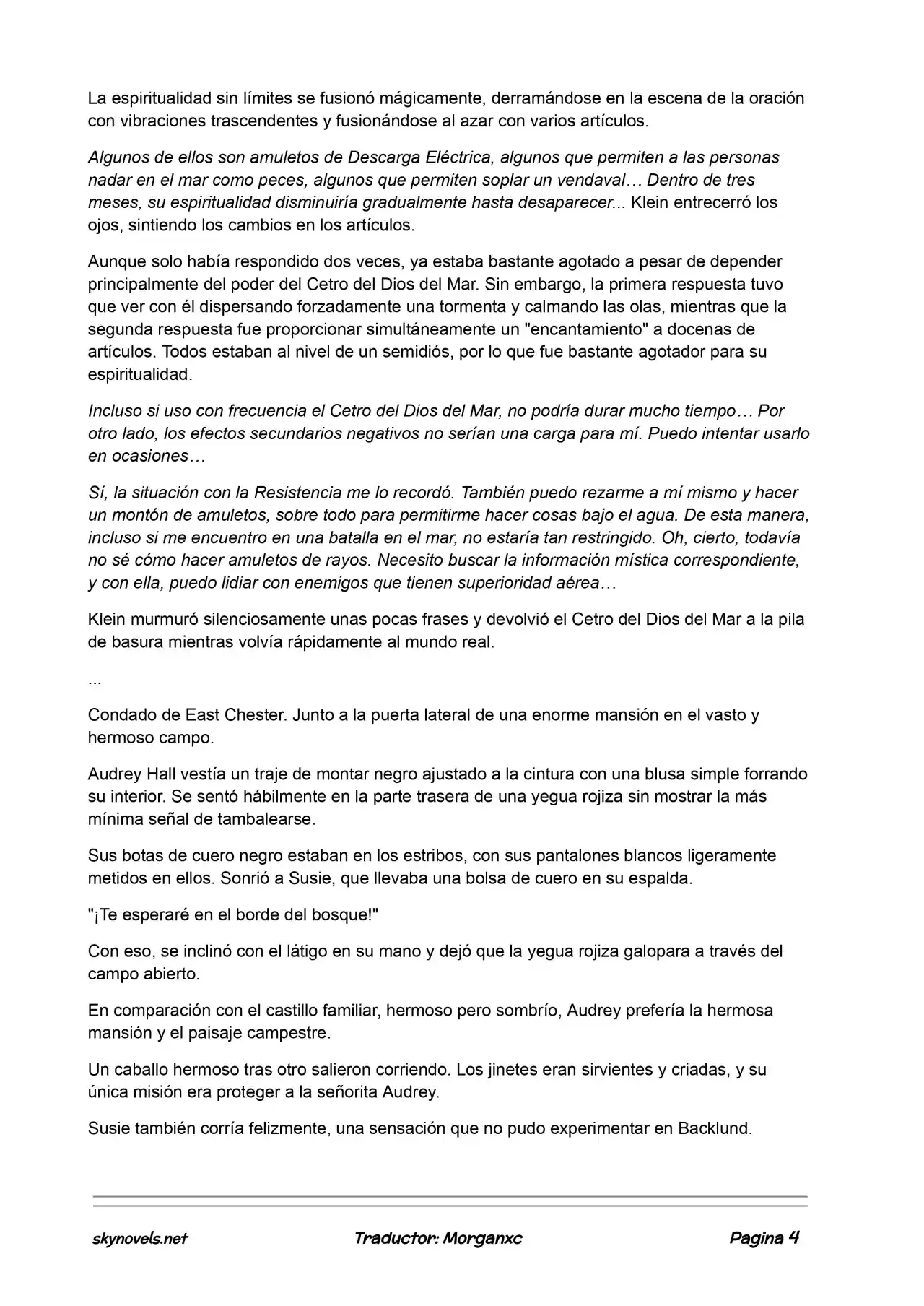 Lord Of The Mysteries (Novela) - Capítulo 554 - Página 4 - LectorTMOo