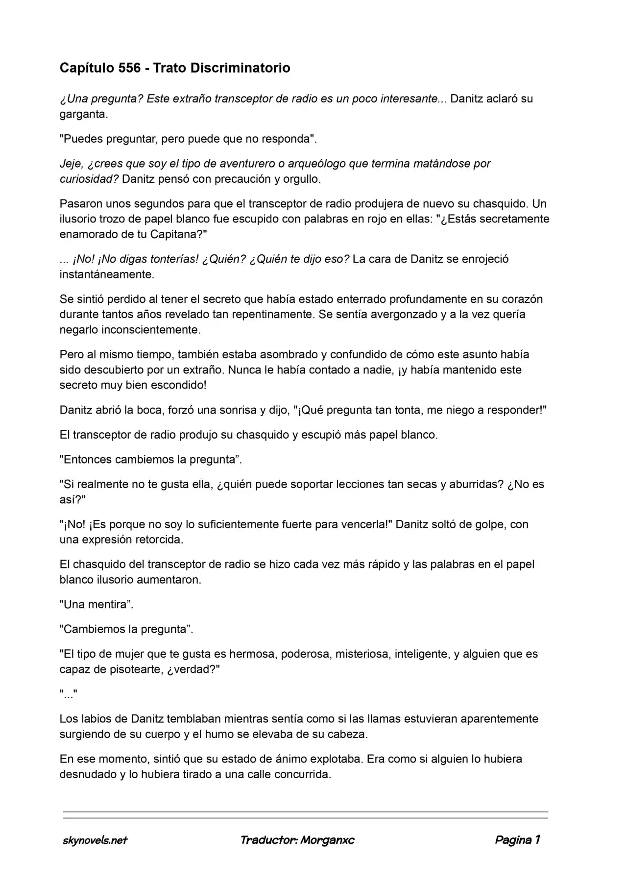 Lord Of The Mysteries (Novela) - Capítulo 556 - Página 1 - LectorTMOo