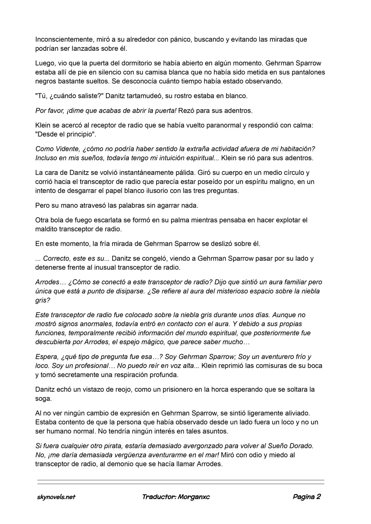 Lord Of The Mysteries (Novela) - Capítulo 556 - Página 2 - LectorTMOo