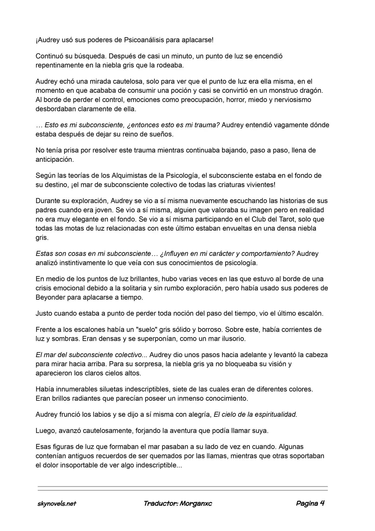 Lord Of The Mysteries (Novela) - Capítulo 557 - Página 4 - LectorTMOo