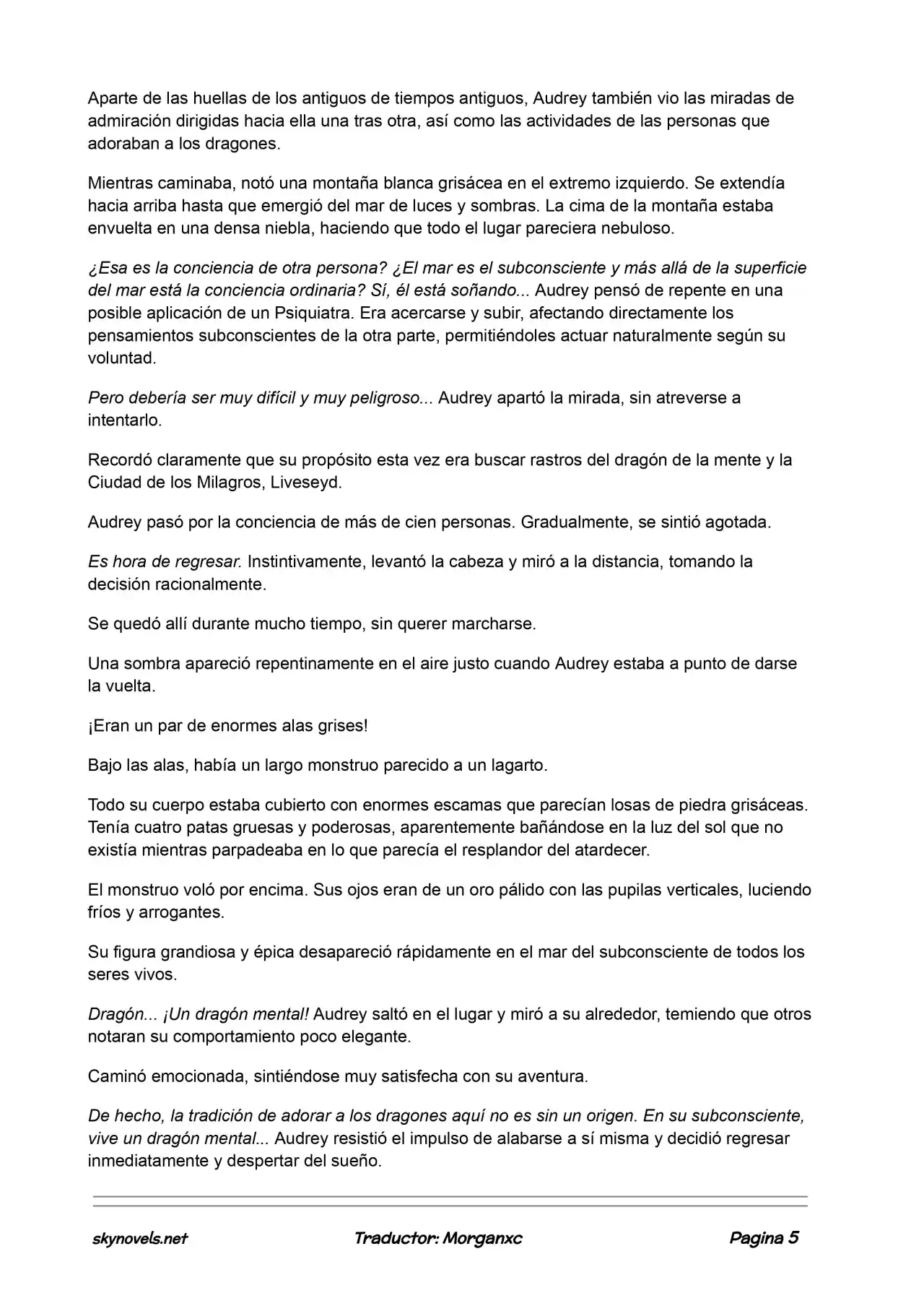 Lord Of The Mysteries (Novela) - Capítulo 557 - Página 5 - LectorTMOo
