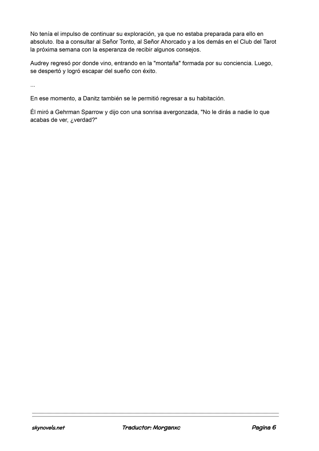 Lord Of The Mysteries (Novela) - Capítulo 557 - Página 6 - LectorTMOo