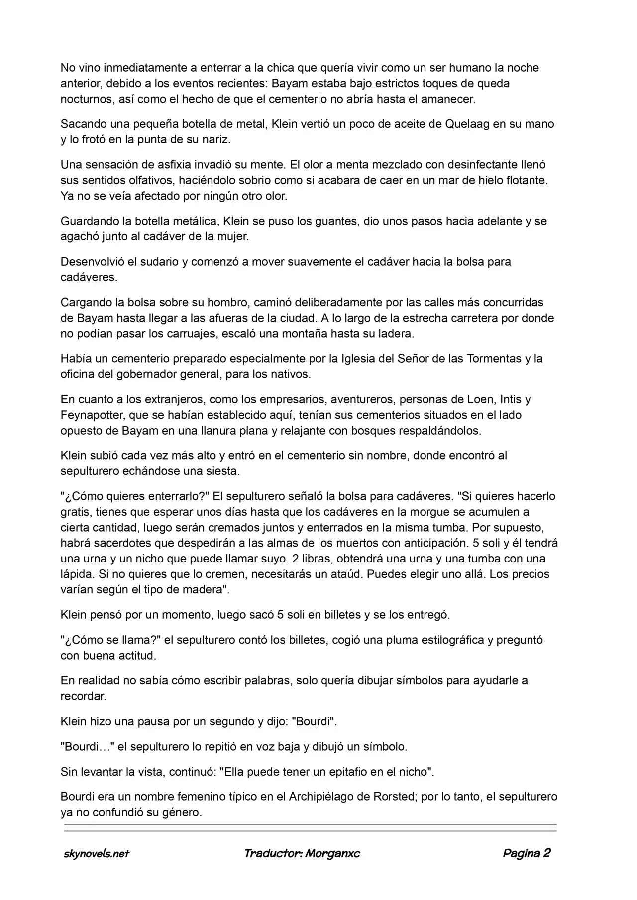 Lord Of The Mysteries (Novela) - Capítulo 558 - Página 2 - LectorTMOo