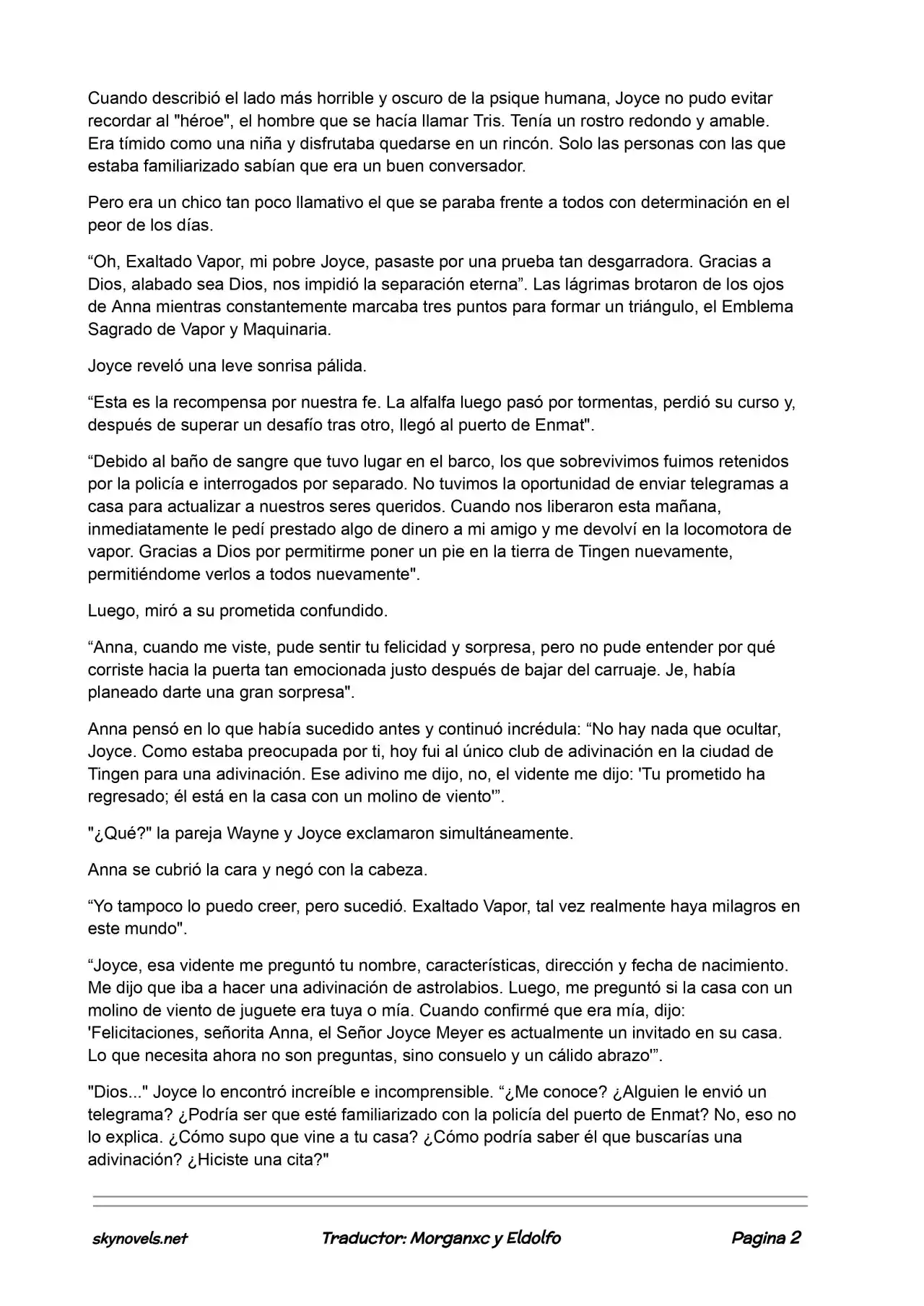Lord Of The Mysteries (Novela) - Capítulo 56 - Página 2 - LectorTMOo