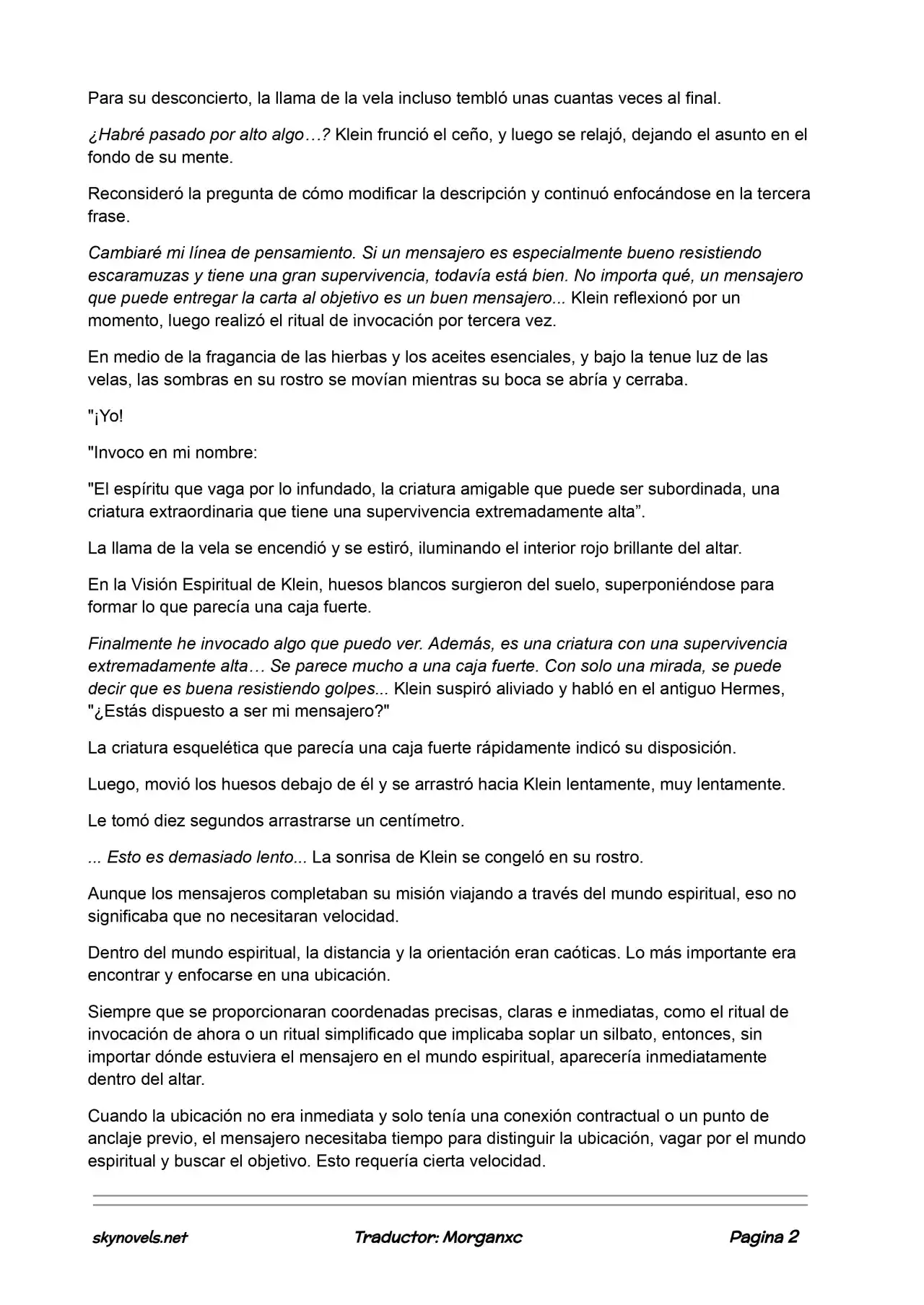 Lord Of The Mysteries (Novela) - Capítulo 561 - Página 2 - LectorTMOo