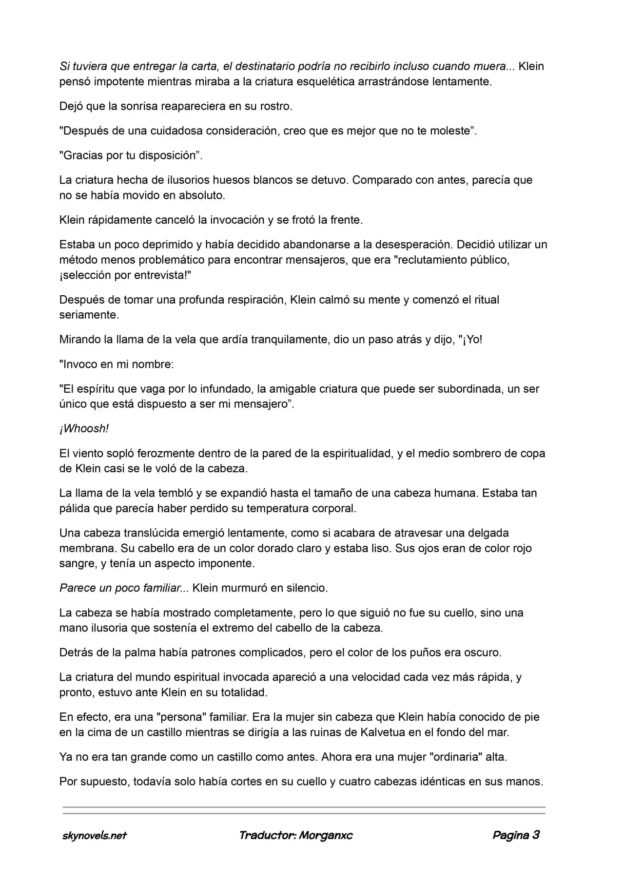 Lord Of The Mysteries (Novela) - Capítulo 561 - Página 3 - LectorTMOo