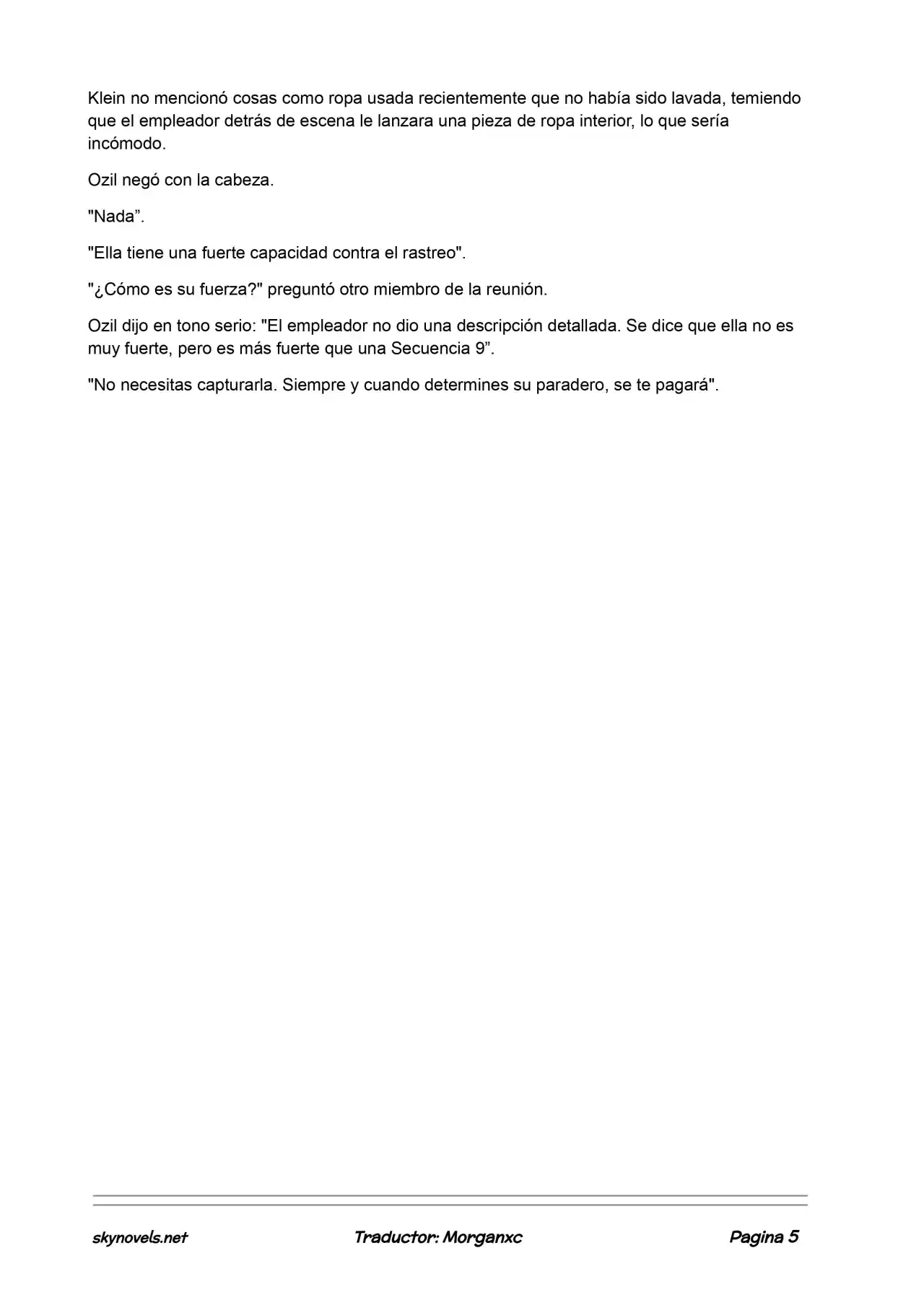 Lord Of The Mysteries (Novela) - Capítulo 562 - Página 5 - LectorTMOo