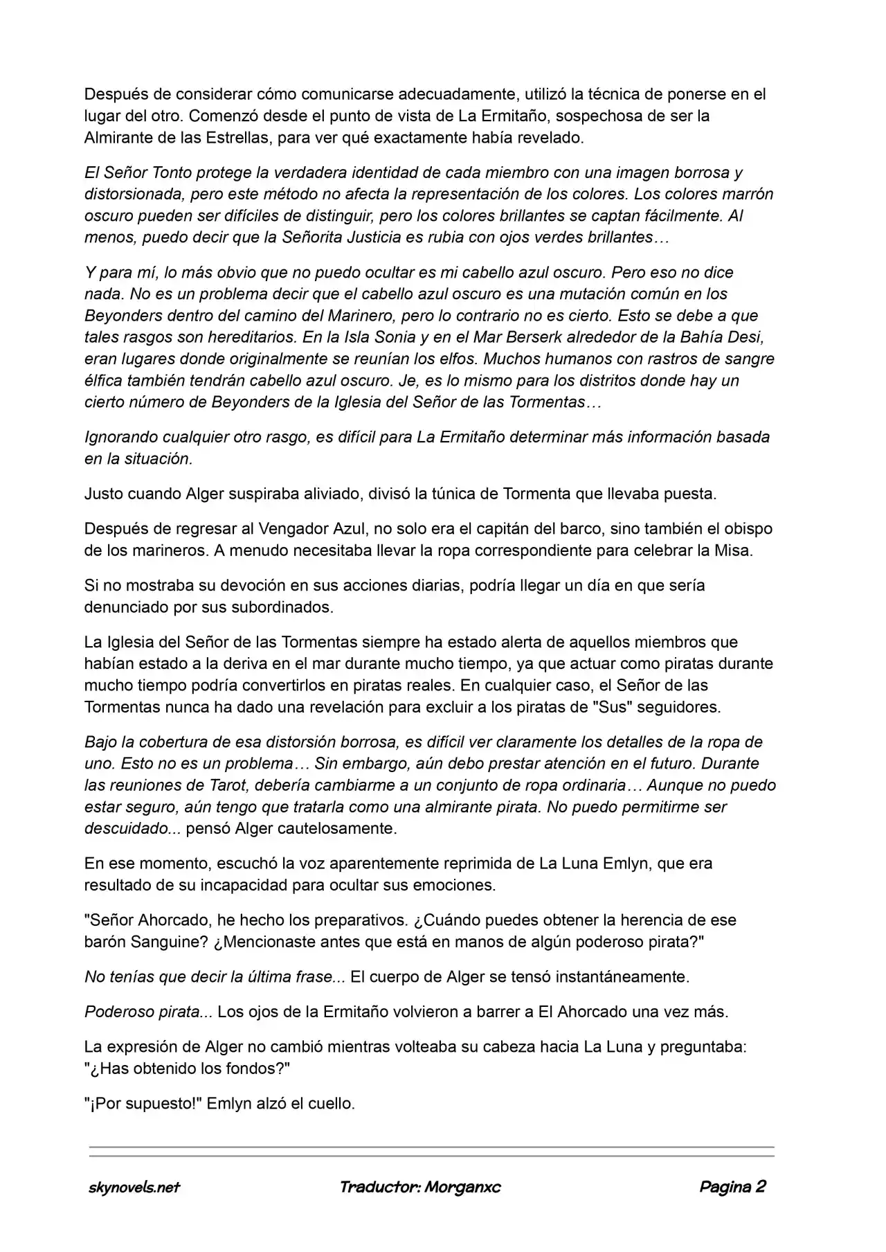 Lord Of The Mysteries (Novela) - Capítulo 568 - Página 2 - LectorTMOo