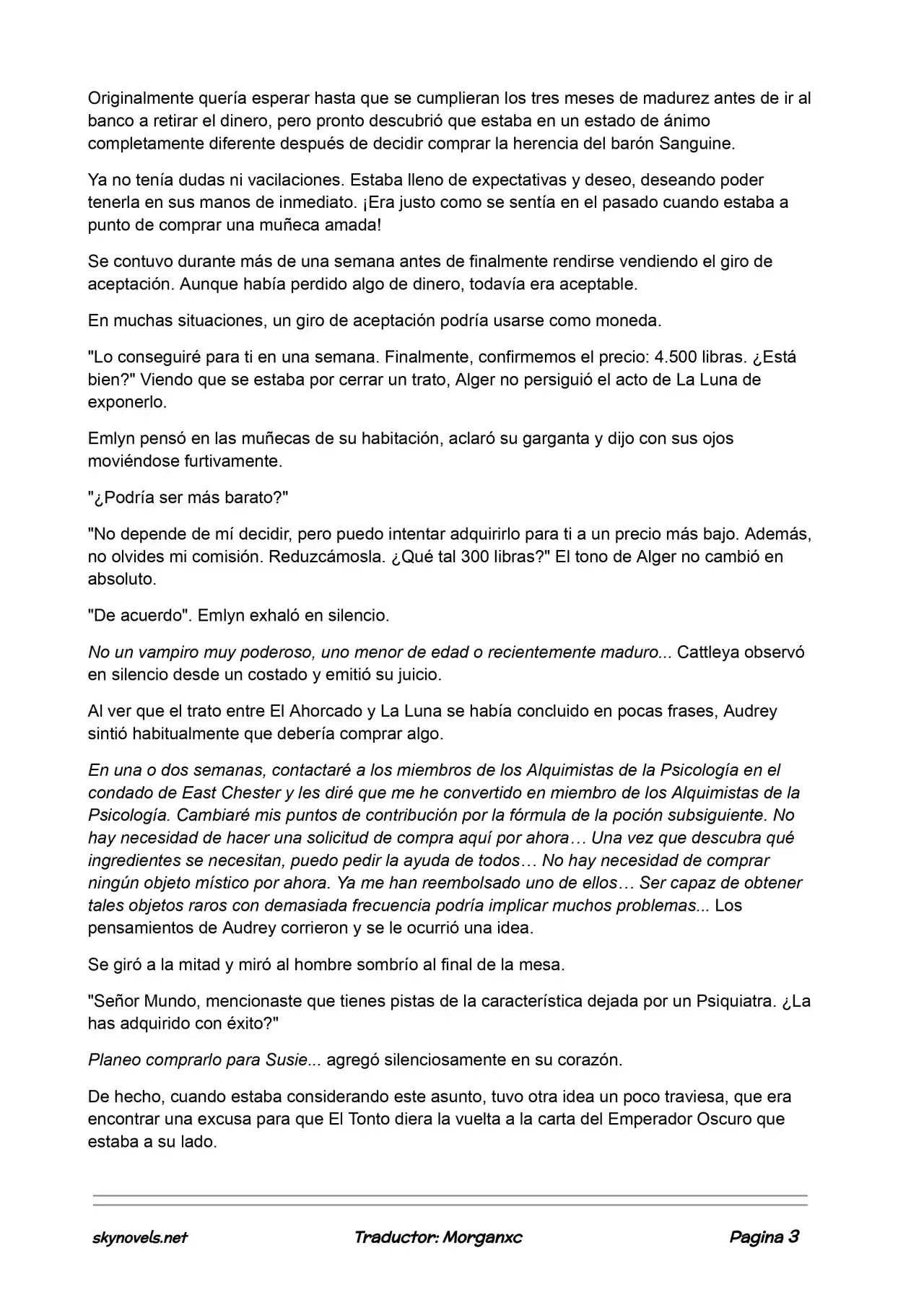 Lord Of The Mysteries (Novela) - Capítulo 568 - Página 3 - LectorTMOo