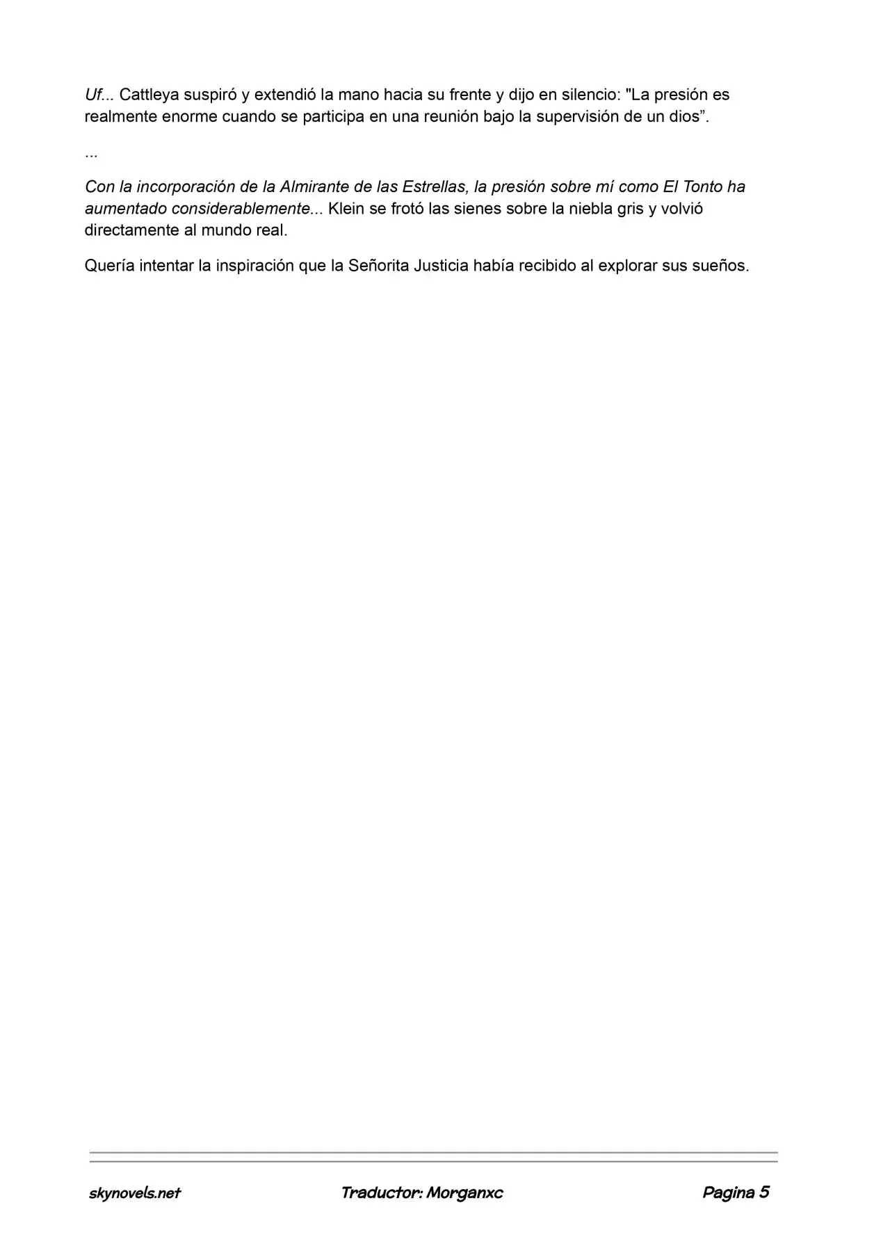 Lord Of The Mysteries (Novela) - Capítulo 571 - Página 5 - LectorTMOo