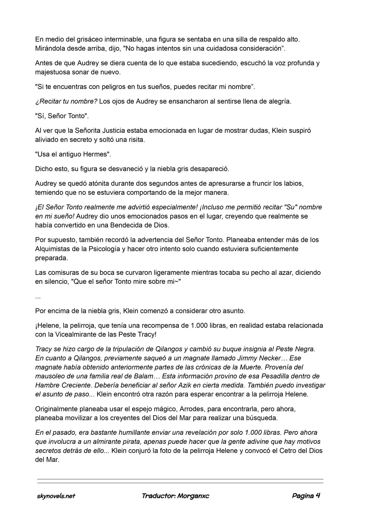 Lord Of The Mysteries (Novela) - Capítulo 572 - Página 4 - LectorTMOo