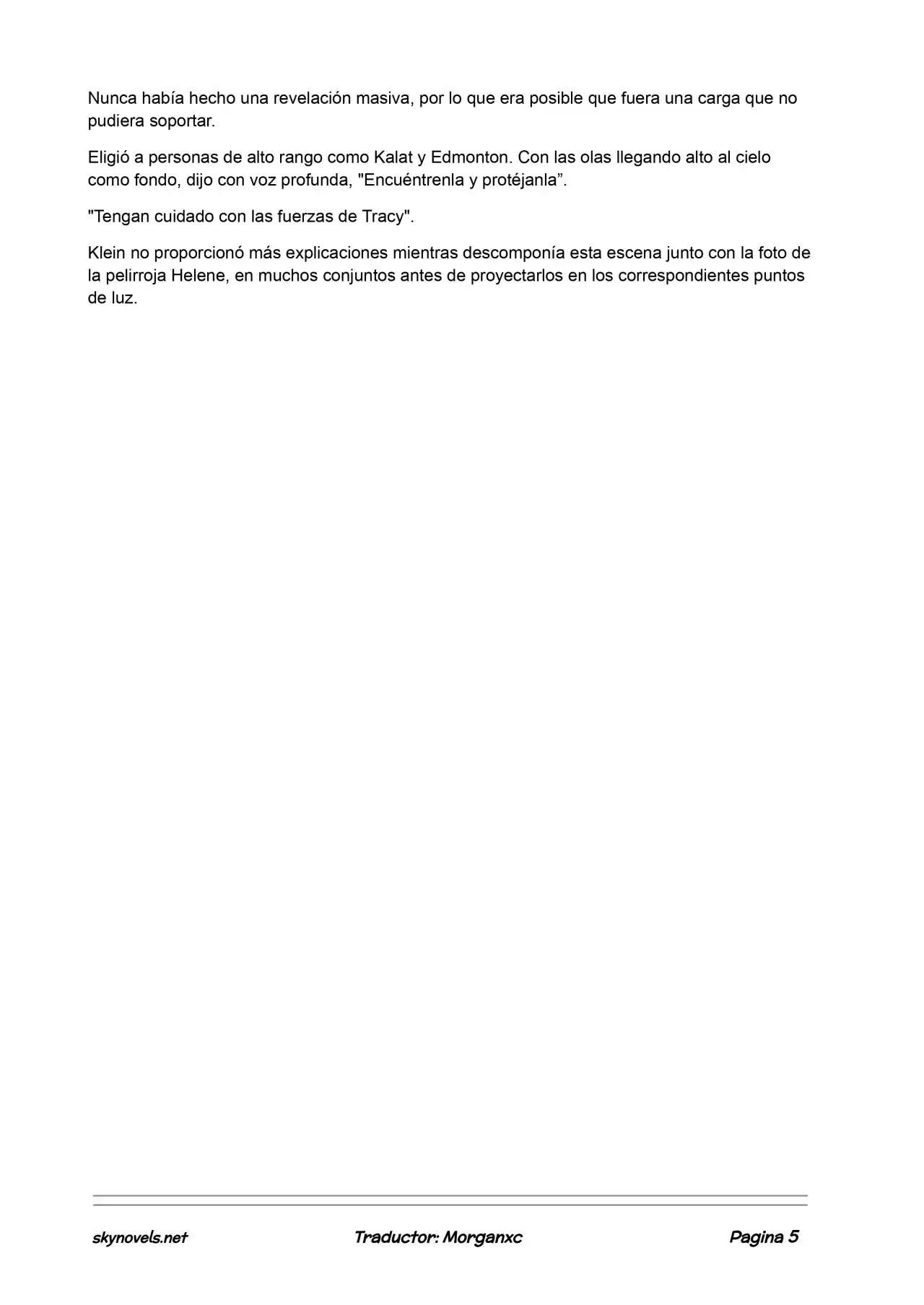 Lord Of The Mysteries (Novela) - Capítulo 572 - Página 5 - LectorTMOo