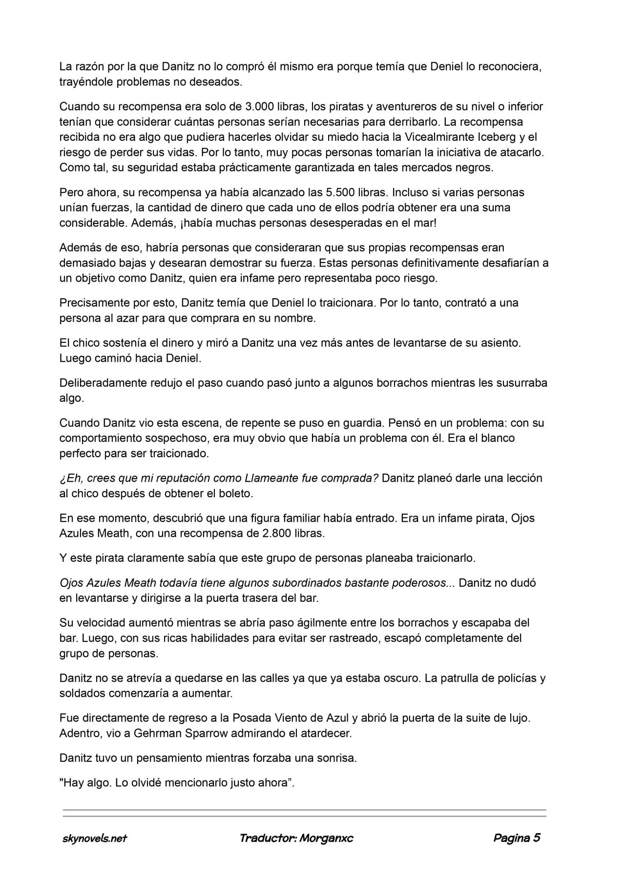 Lord Of The Mysteries (Novela) - Capítulo 573 - Página 5 - LectorTMOo