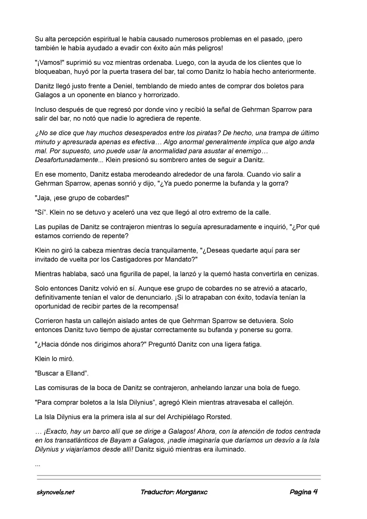 Lord Of The Mysteries (Novela) - Capítulo 574 - Página 4 - LectorTMOo